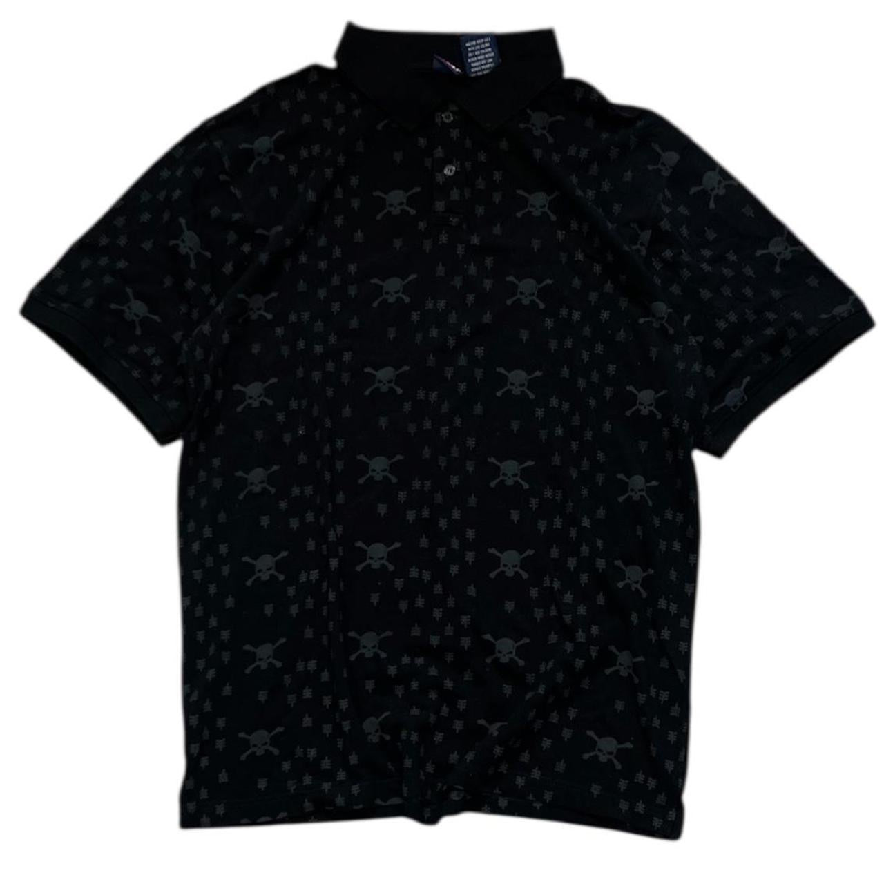000’s Japanese Skull polo