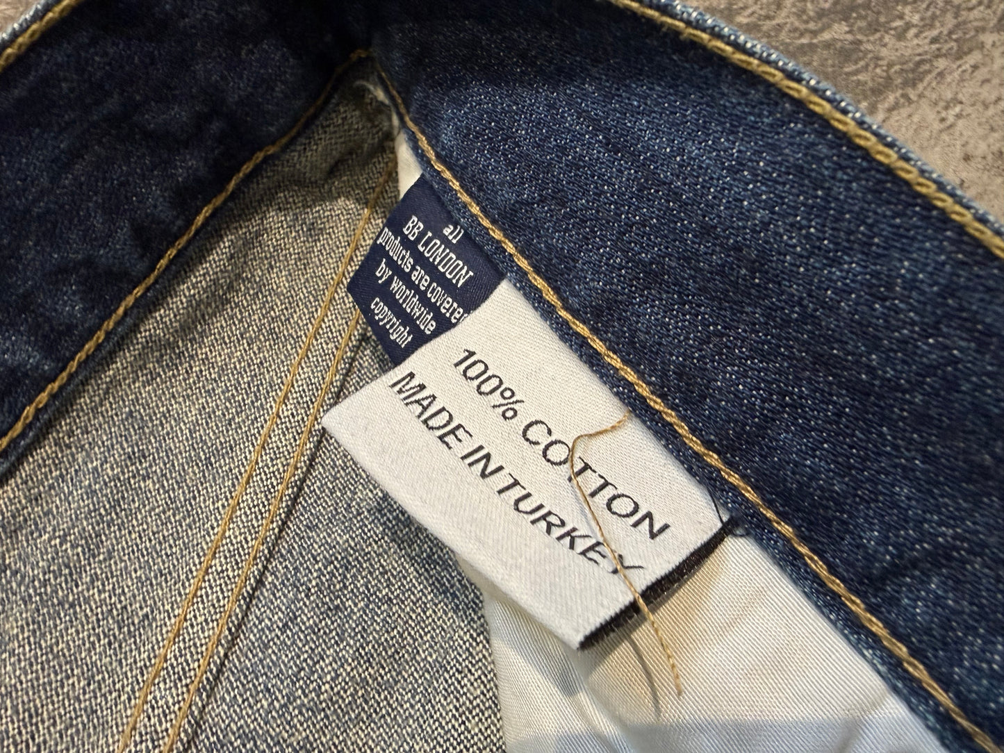 000’s BB London Union Jack Jeans (32”)