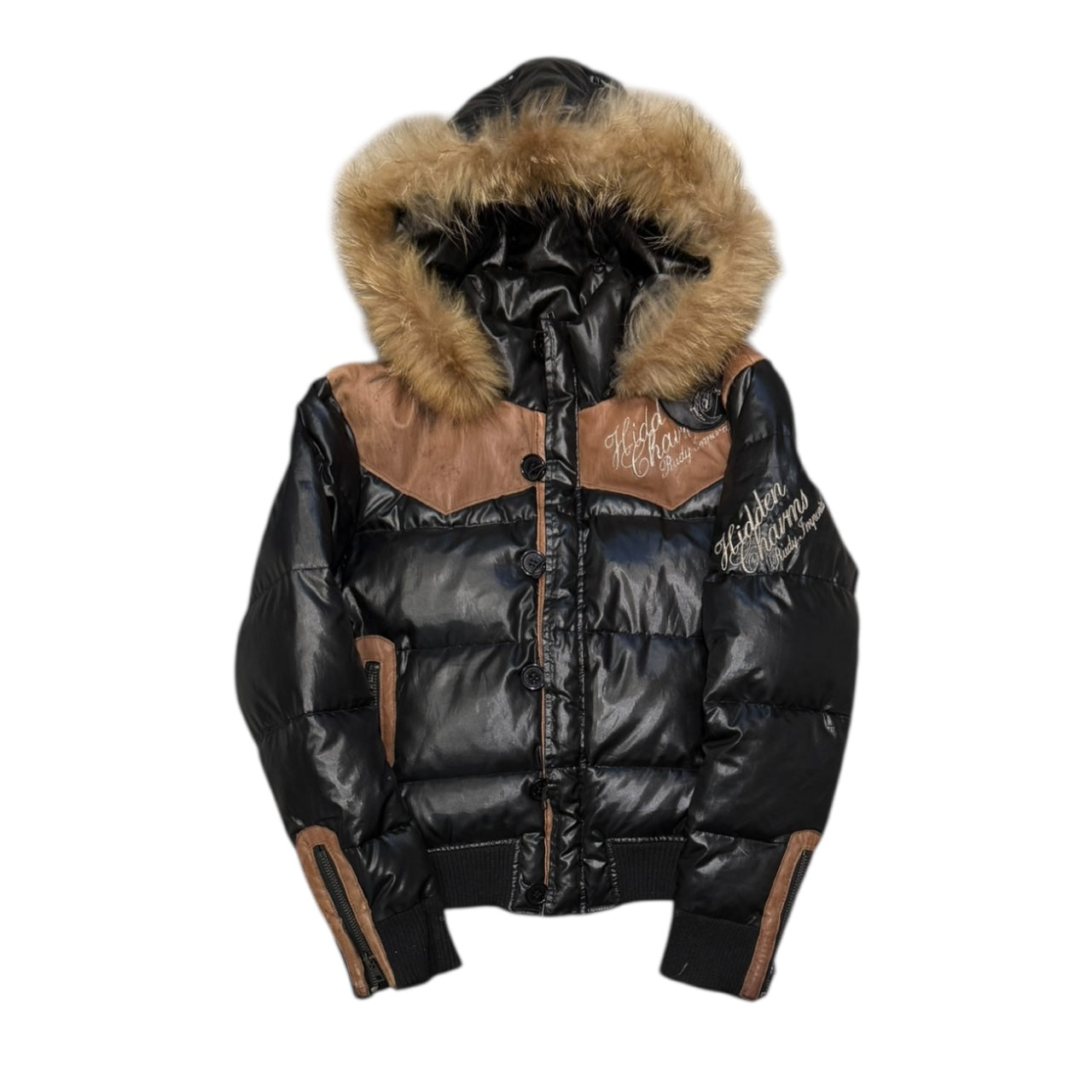 000’s Hidden Charms Fur Puffer (S)