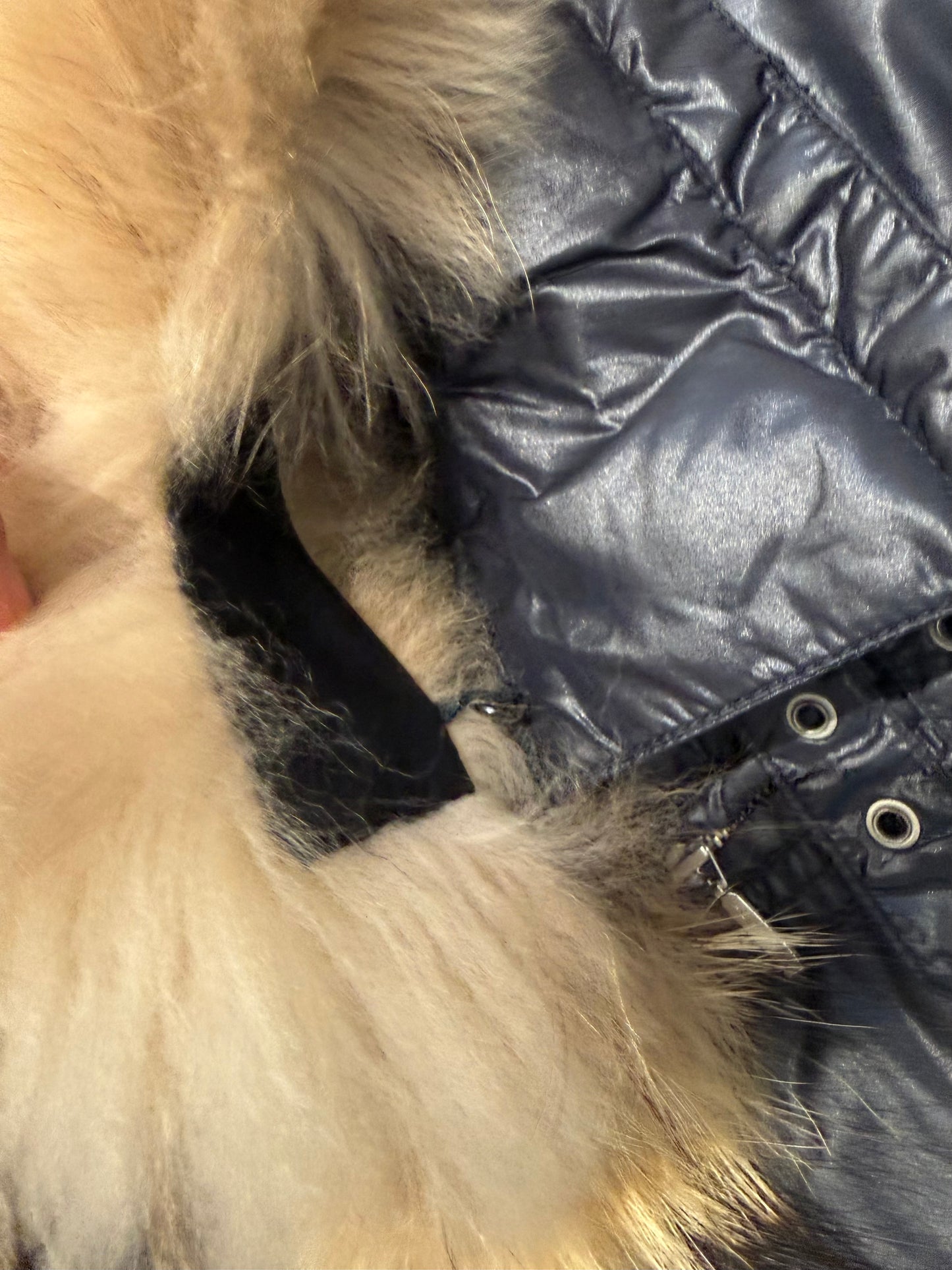 000’s ASM Fur Collar Puffer (S-M)