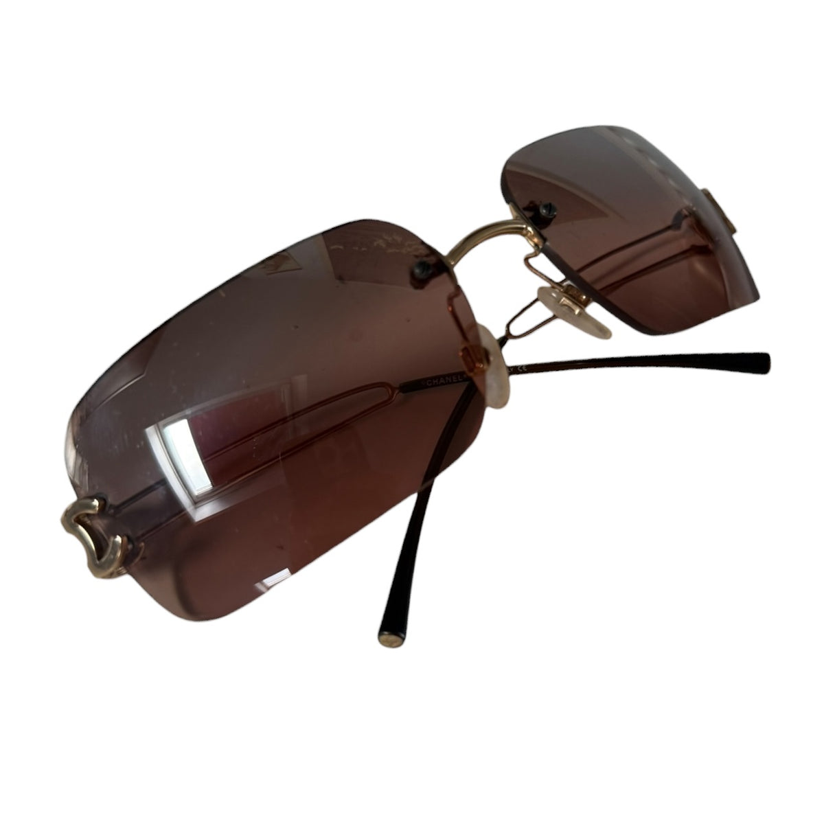 000’s Chanel Rimless Sunglasses