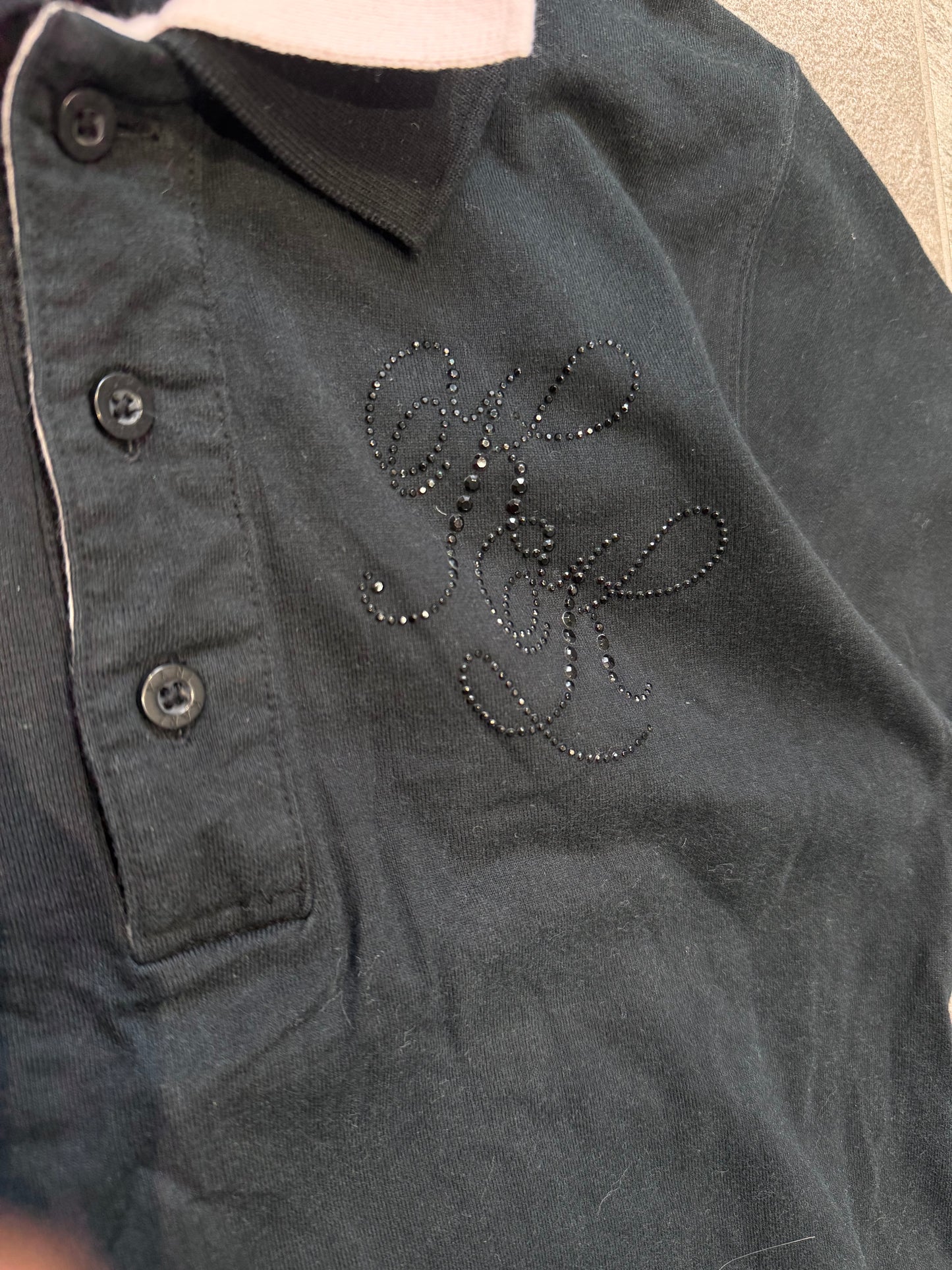 000’s Karl Kani Double Collar Polo (S)
