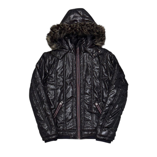 000’s Japanese Glossy Fur Puffer (L)