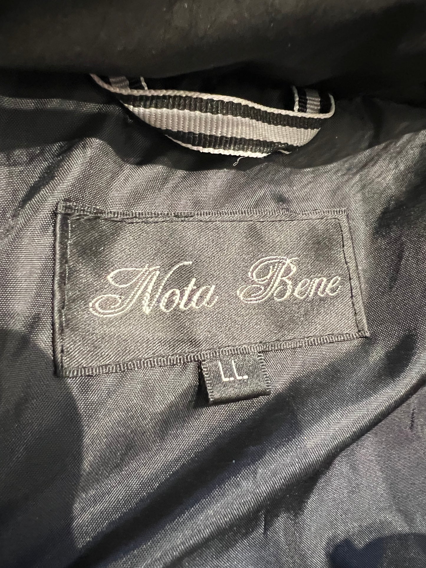 000’s Nota Bene Fur Puffer Jacket (L)