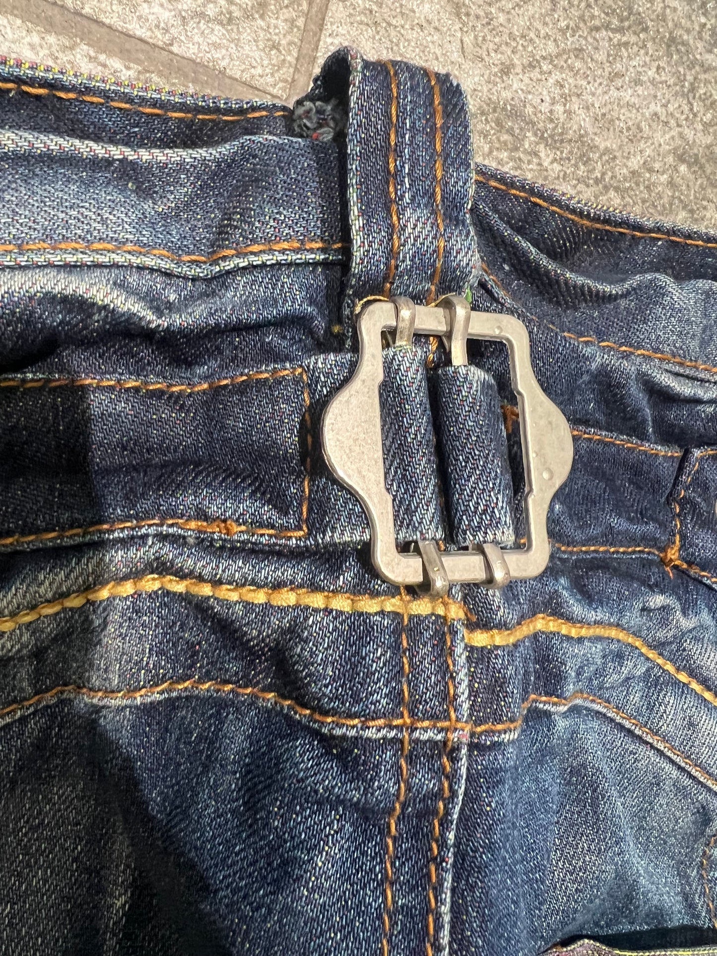 000’s Crazy Leopard Bootcut Jeans