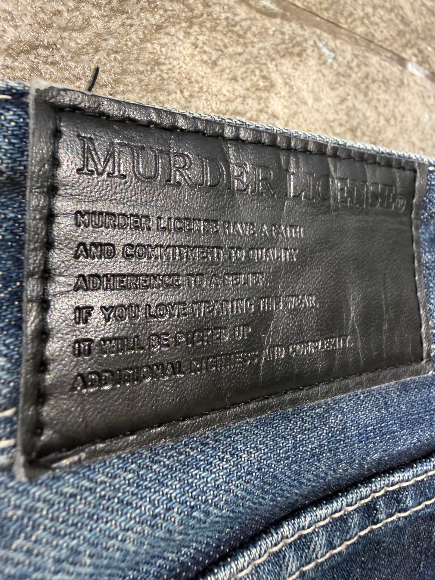 000’s Murder License Bootcut Jeans (32”)