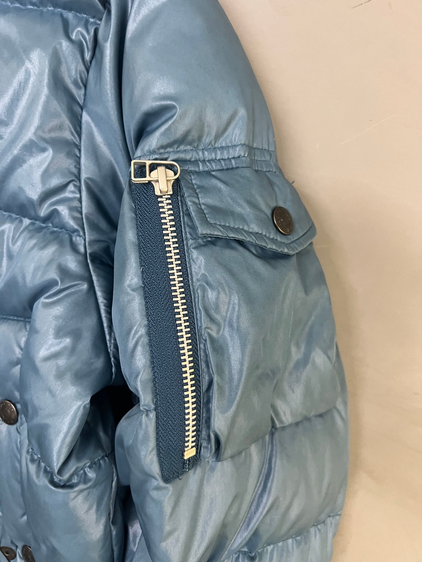 000’s Pazzo Fur Hood Puffer Jacket