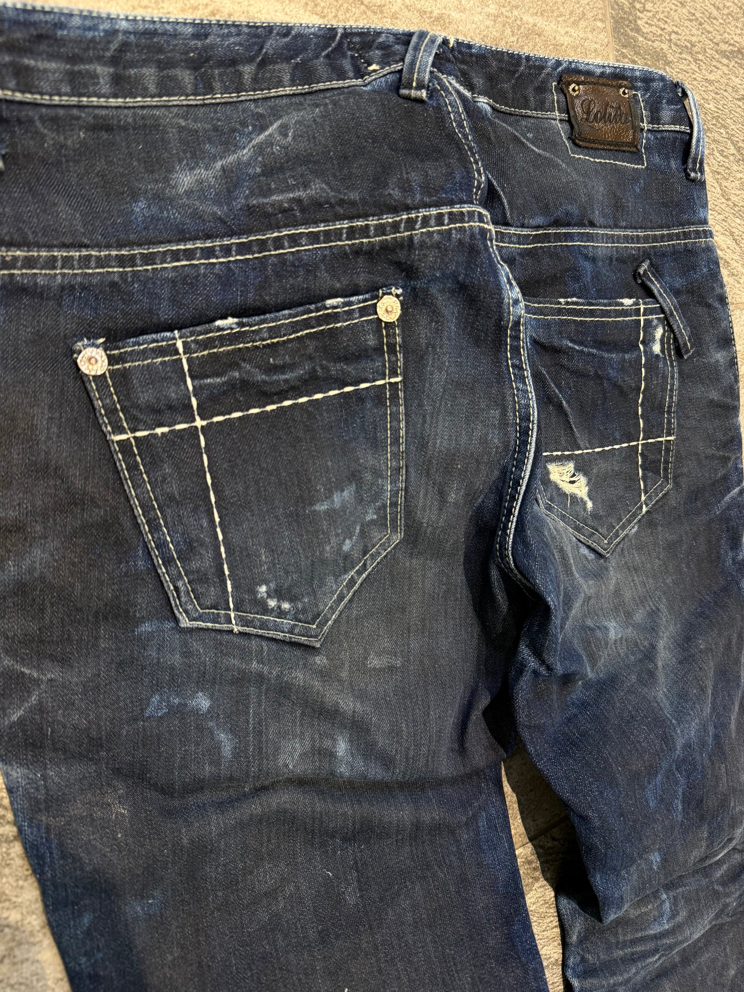 Waxed Lolita Jeans (32”)