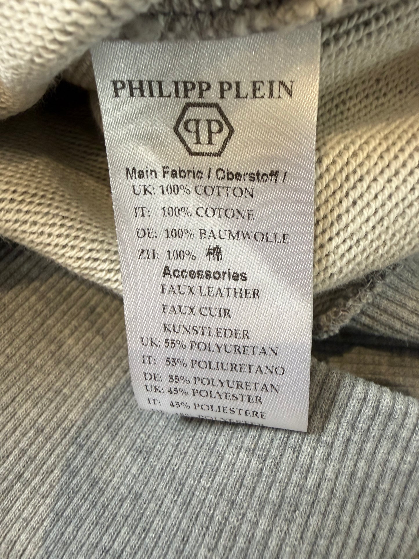 Phillip Plein Panelled Jumper (M)