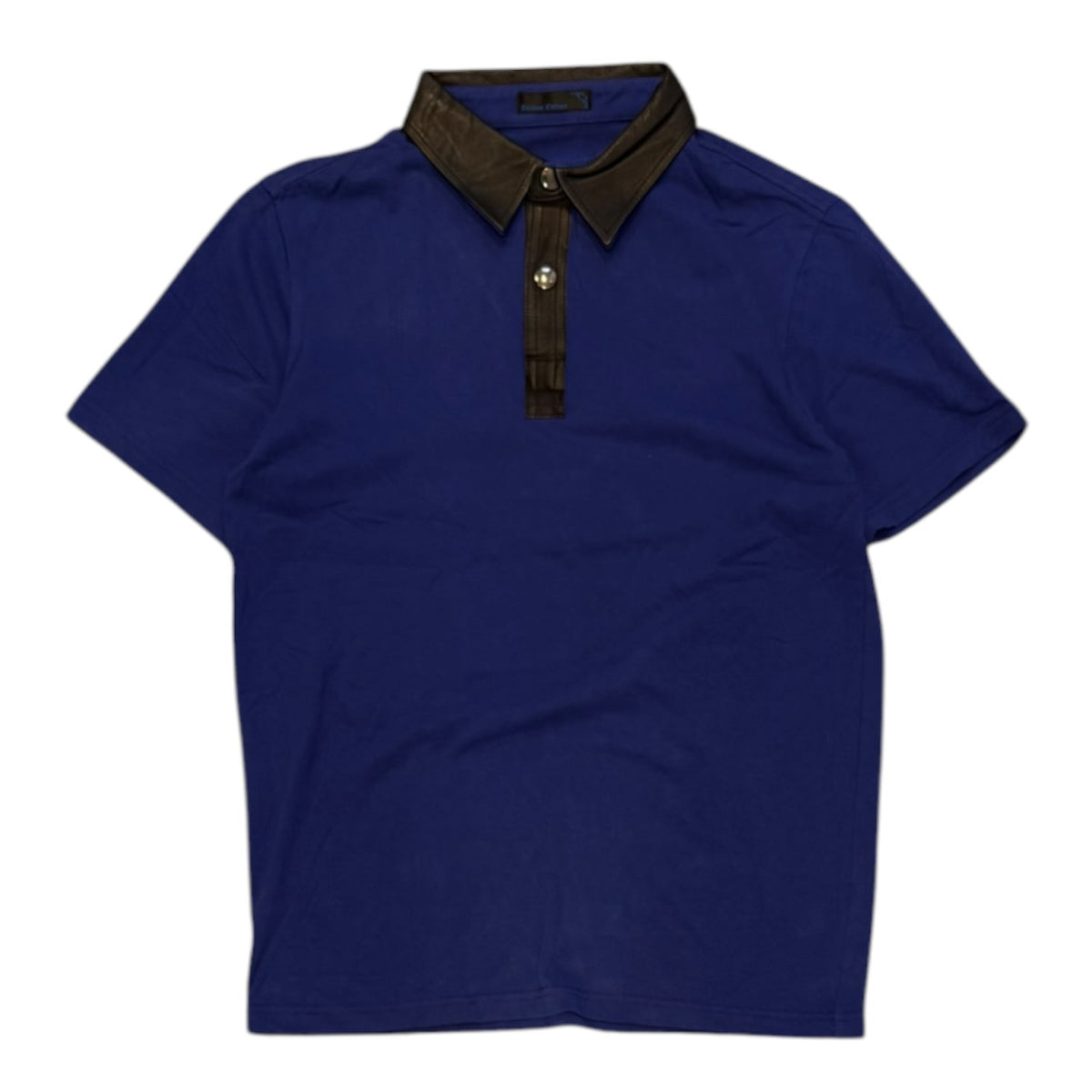 000’s Custom Culture Leather Collar Polo (S)