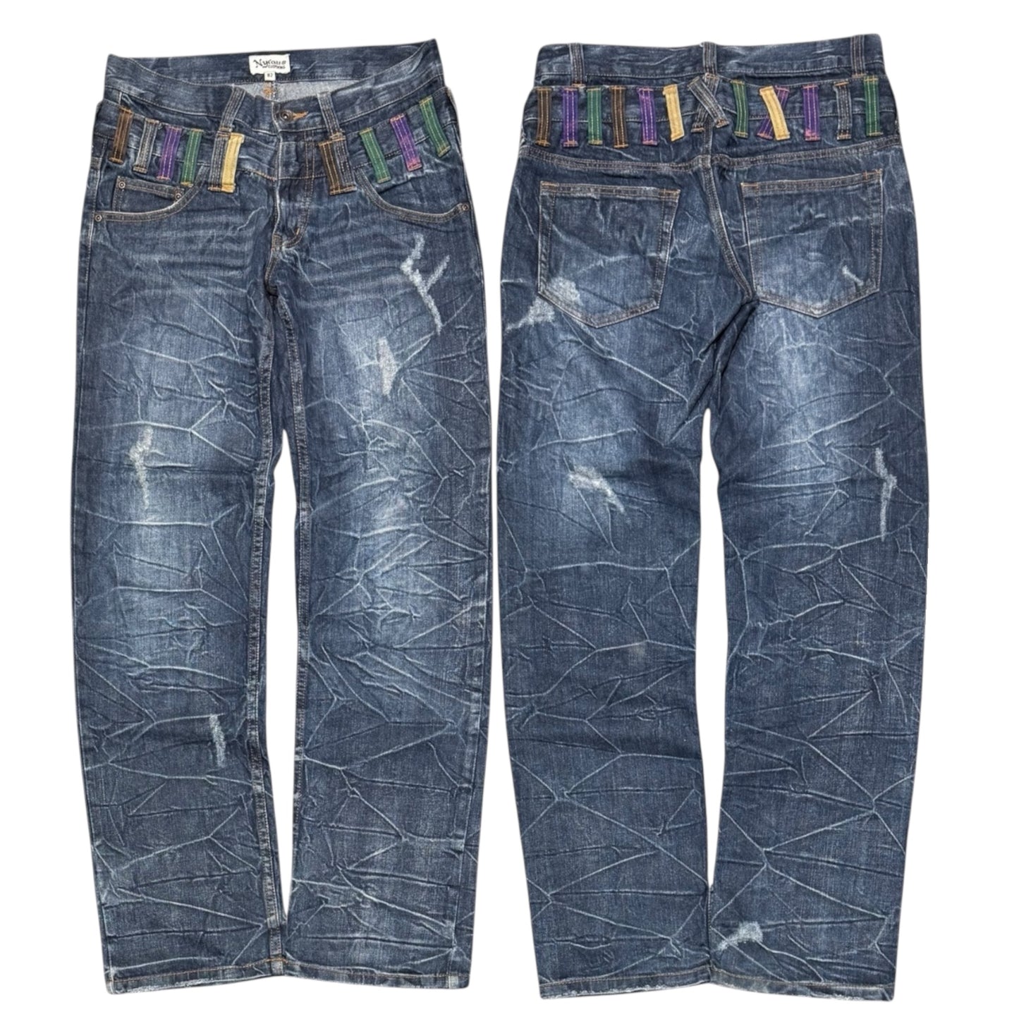 000’s Nylaus Double Waisted Jeans Jeans (30”)