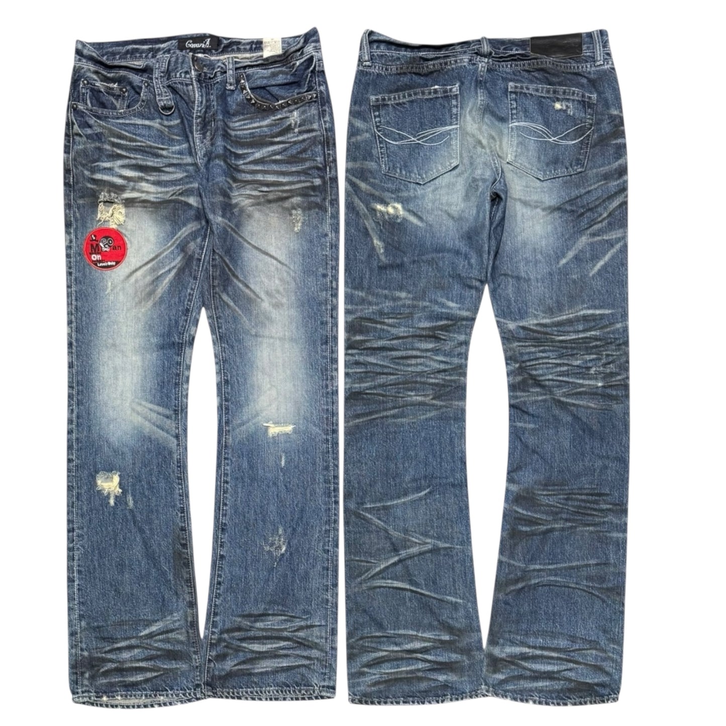 000’s Cavari A Whiskered Jeans (32”)