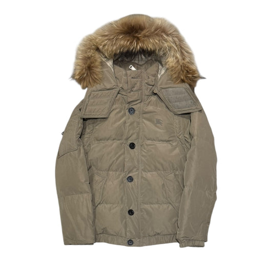 000’s Burberry 2 in 1 Fur Puffer (M)