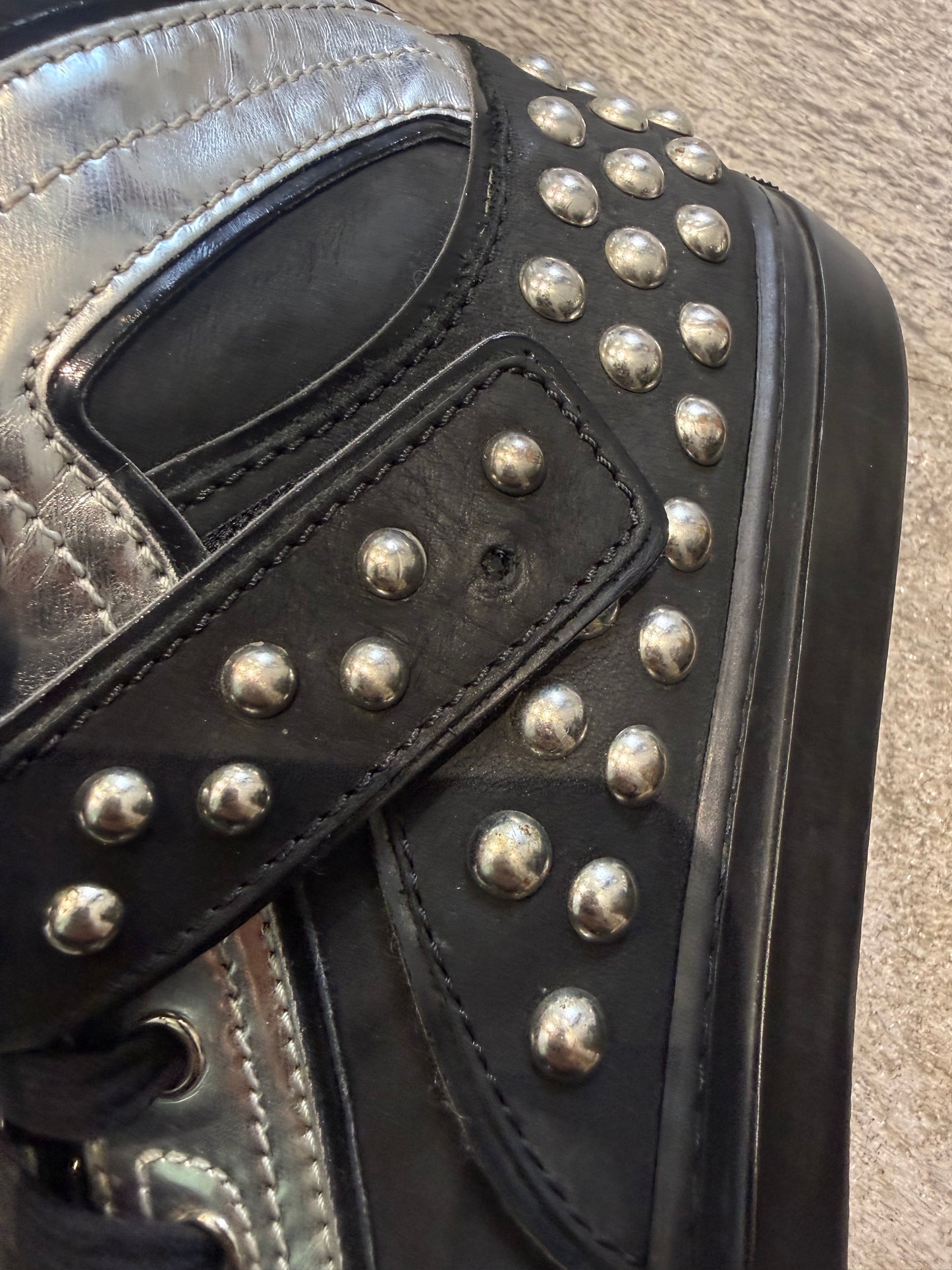Dsquared2 Studded High Tops (UK 10)
