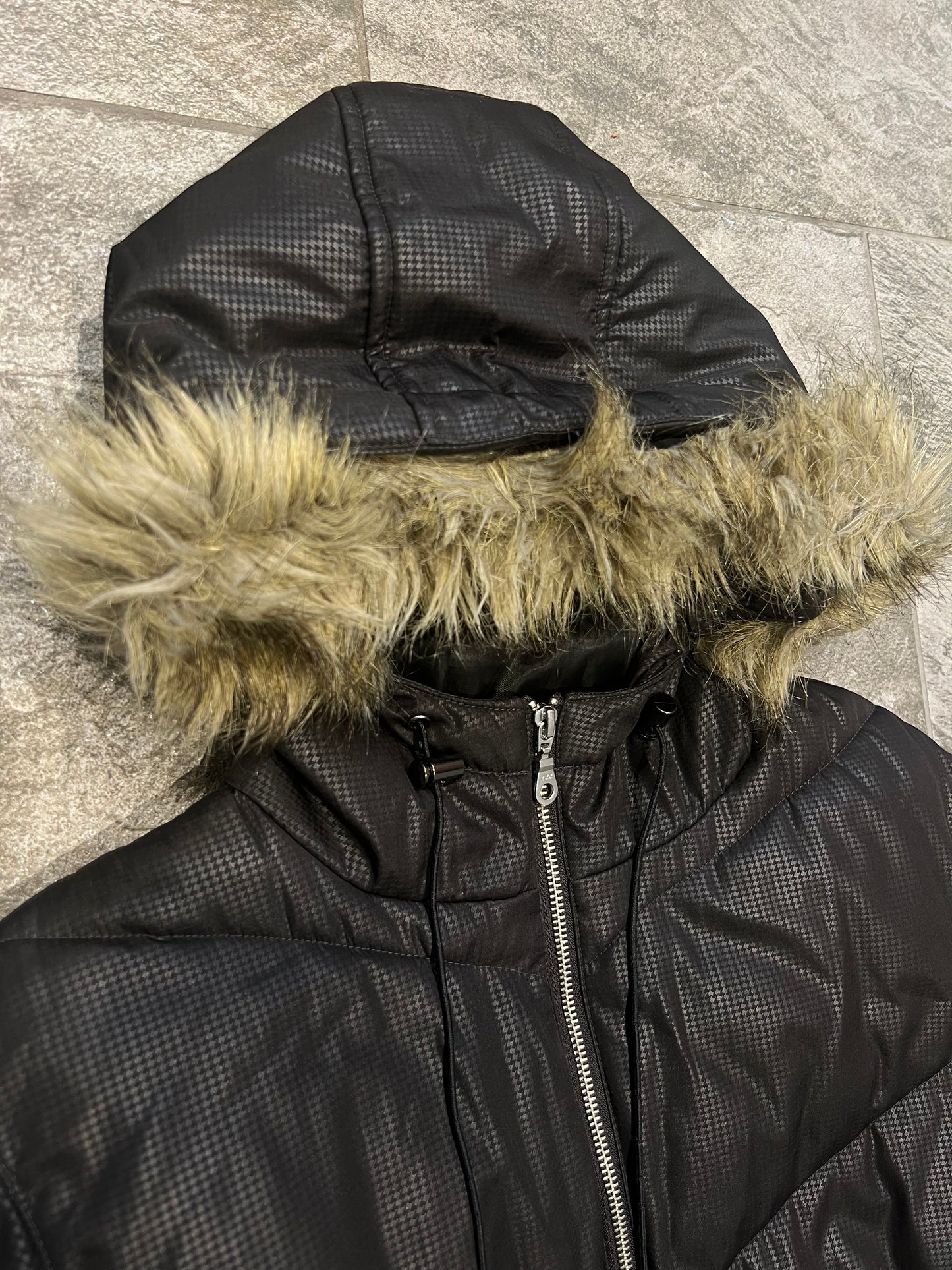 Takeo Kikuchi Fur Hood Puffer (L)