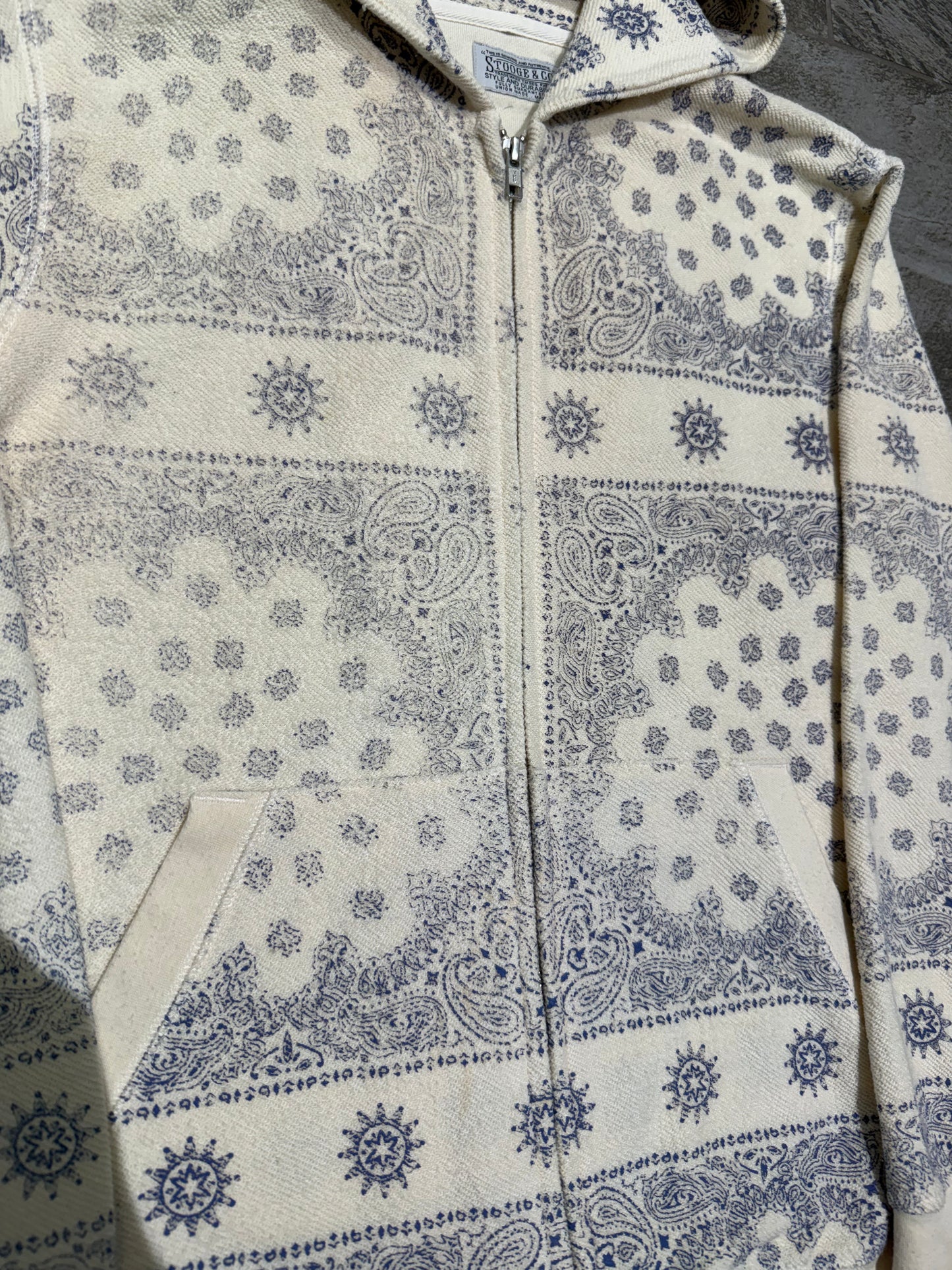 000’s Stooge & Co Paisley Hoodie (S)