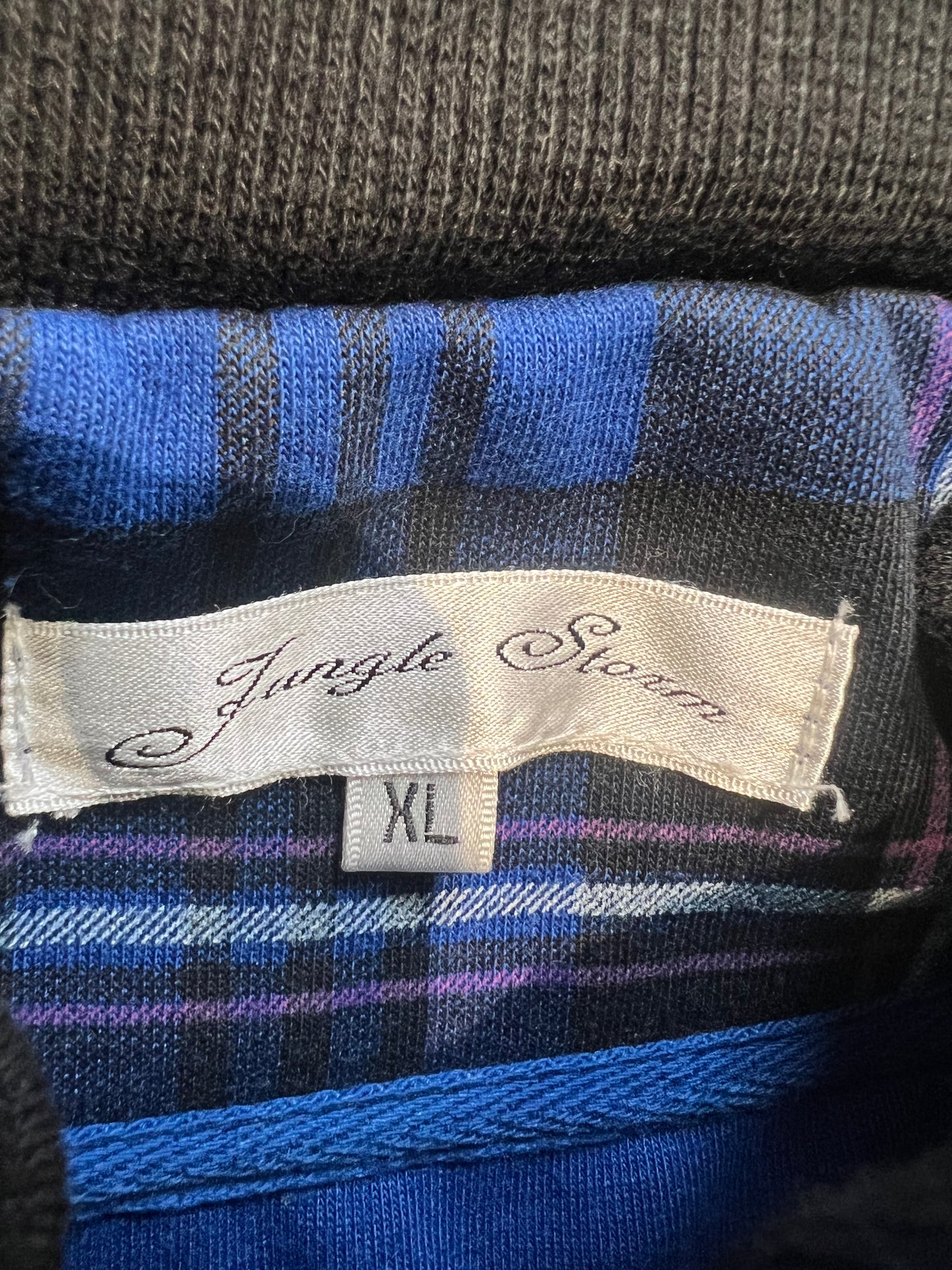 000’s Jungle Storm Plaid/Checkered Bono Jacket