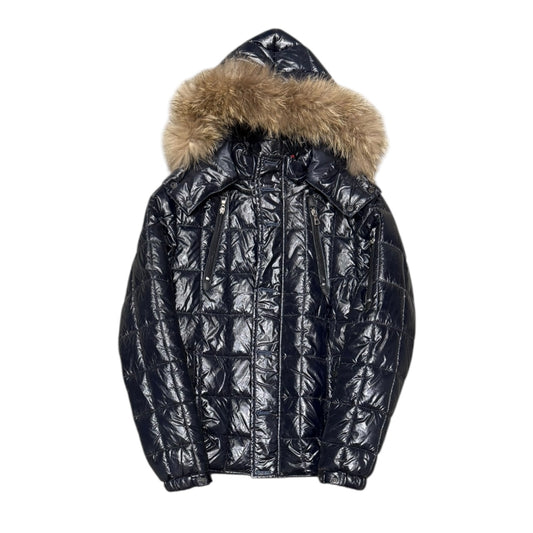 000’s Beams Glossy Fur Puffer (S)