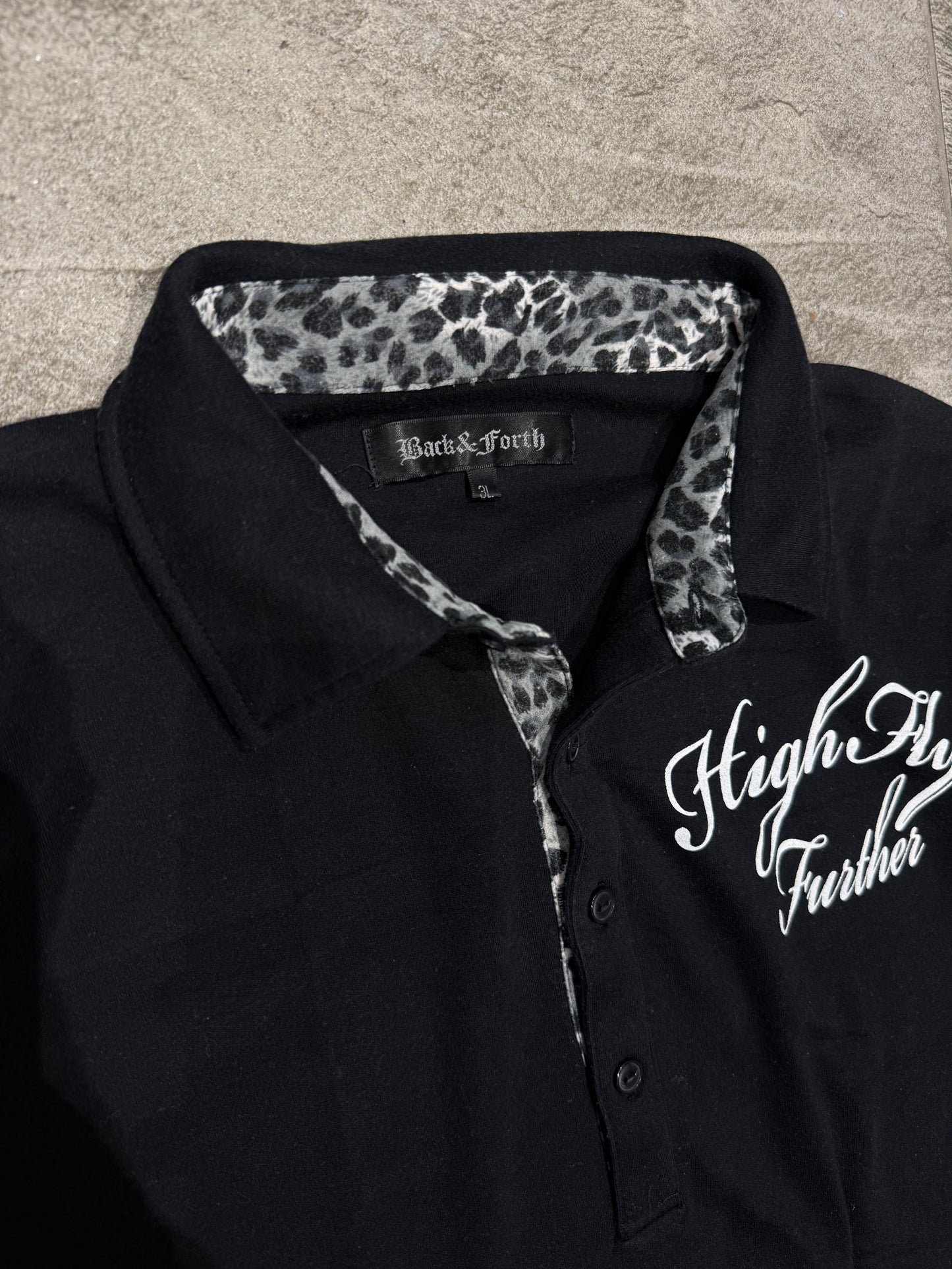 000’s Japanese Script Polo (XL)