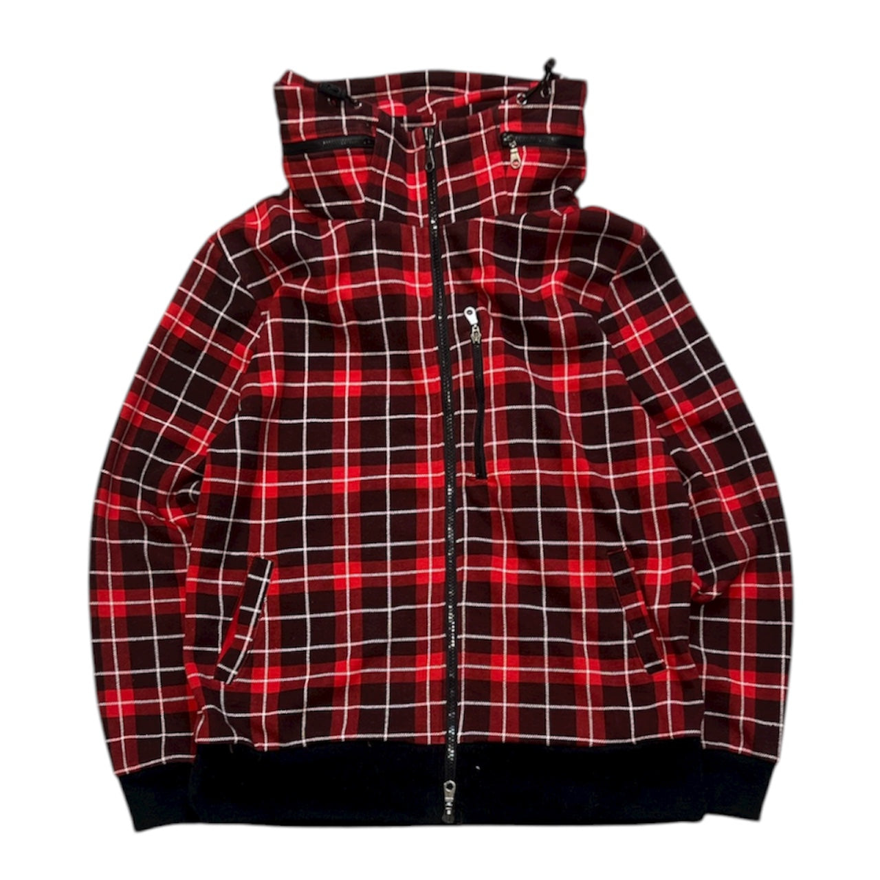 000’s Noble Plaid/Checkered Bono Hoodie