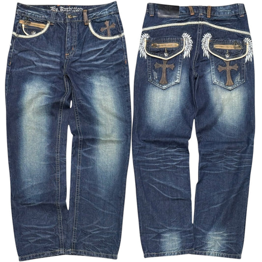 000’s Be Ambition Cross Jeans (32”)