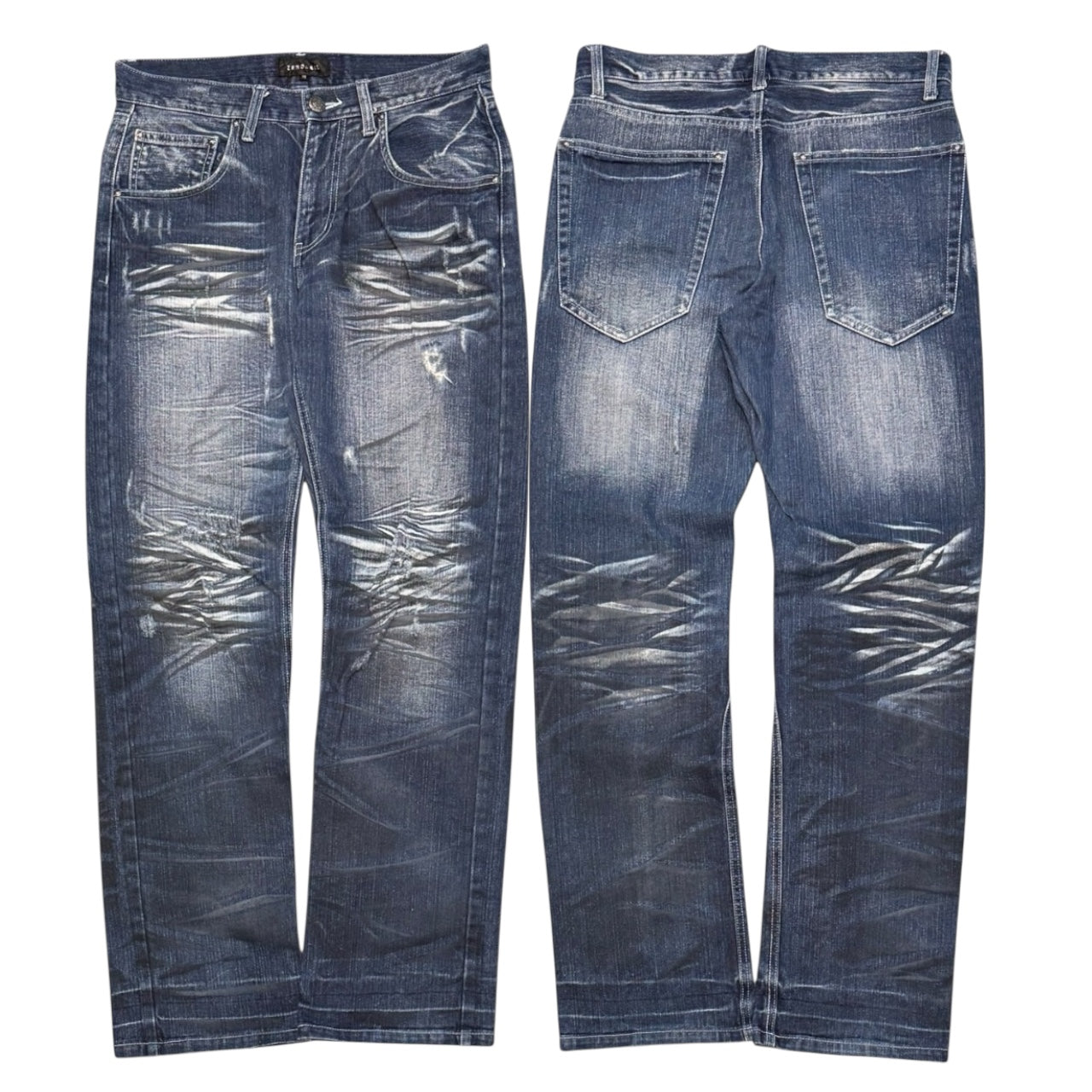 000’s Zero Sail Whiskered Jeans (32”)