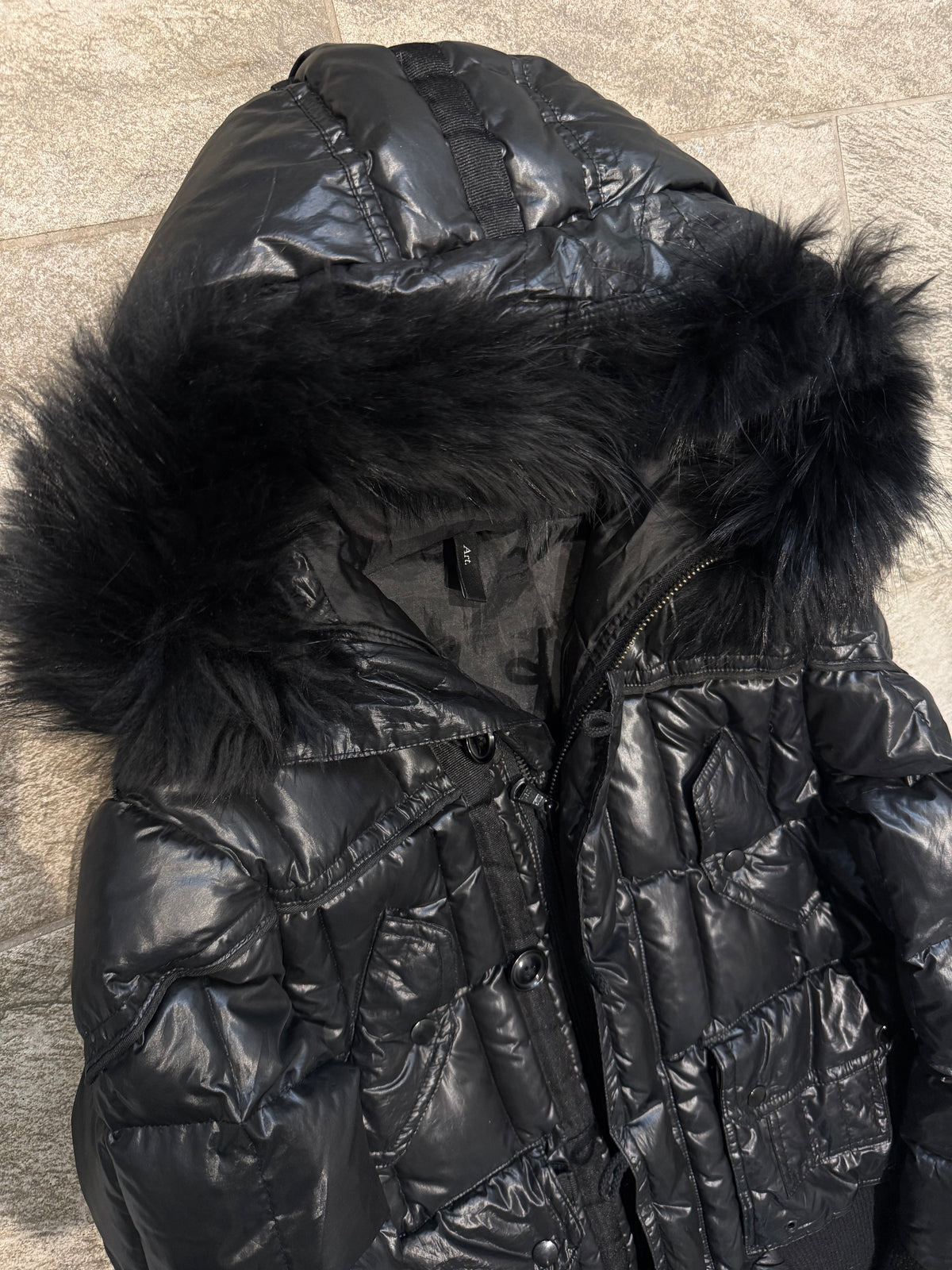 000’s Art Fur Puffer (S)