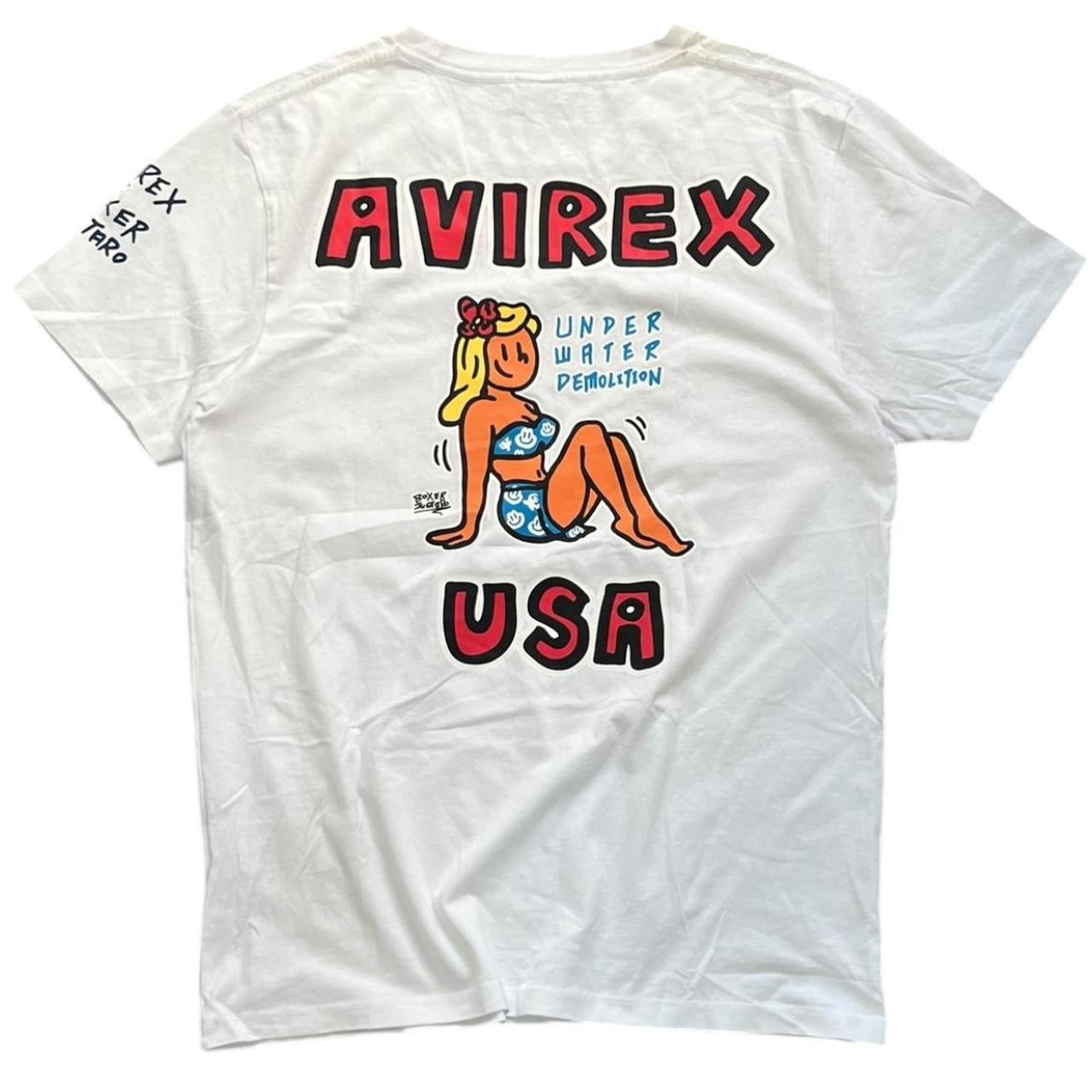 000’s Avirex x Boxer Juntaro Graphic Tee