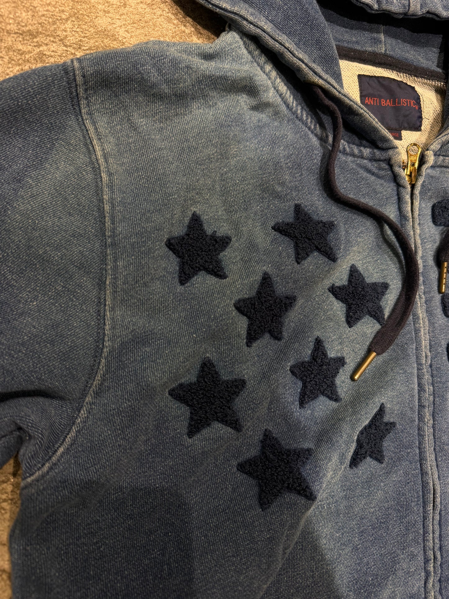 000’s Anti Balistic USA Flag Hoodie (M)