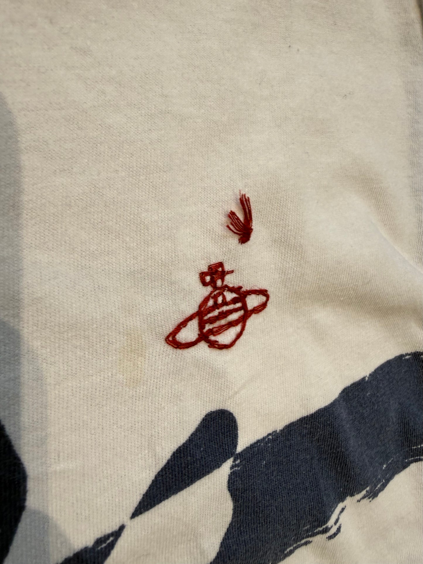 000’s Vivienne Westwood X Lee Skull Tee (L)