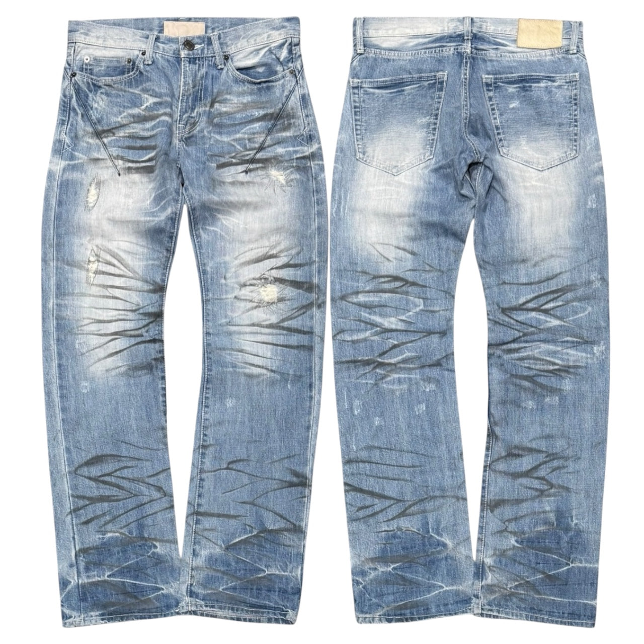 000’s Neutral Infinity Whiskered Jeans (31”)