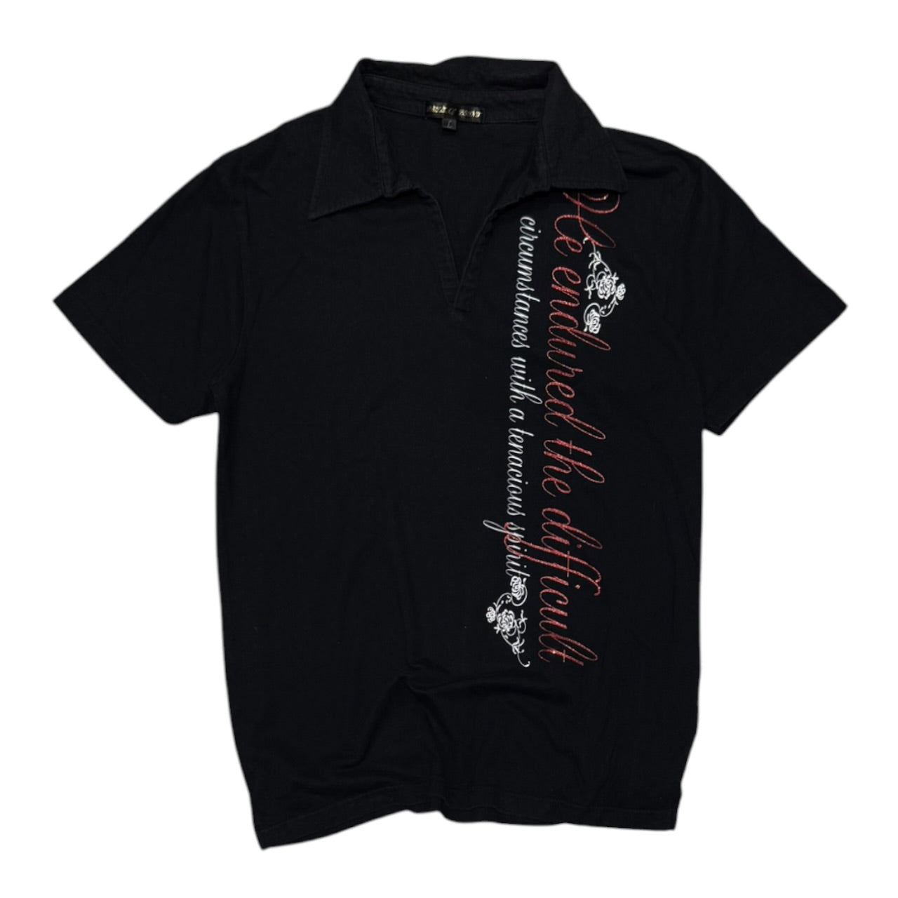 000’s Japanese Script Polo (L)