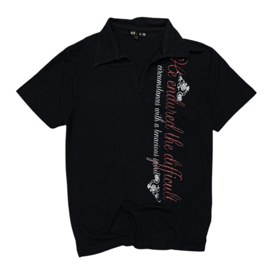 000’s Japanese Script Polo (L)