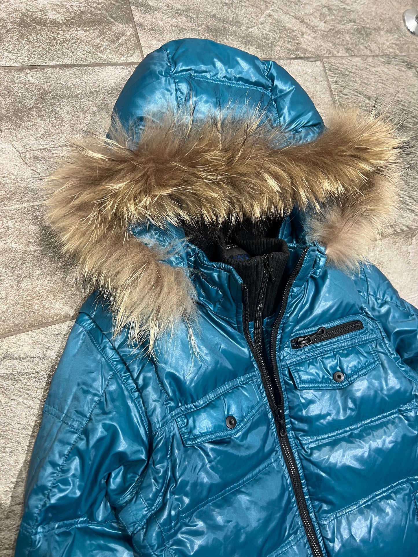 000’s Nicole Club Fur Puffer Jacket