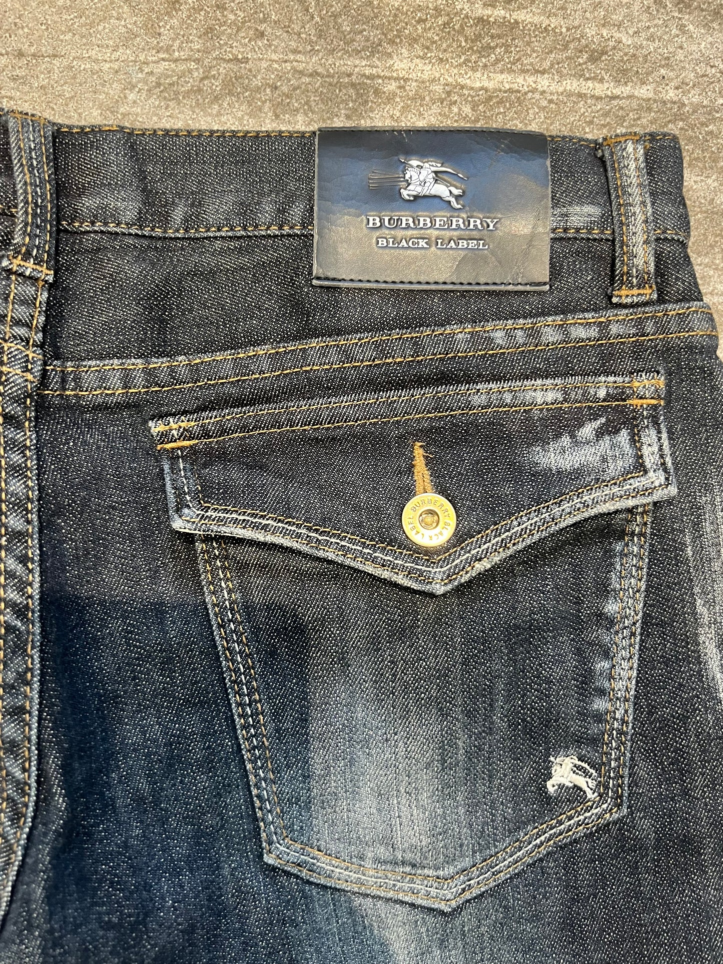 000s Burberry Black Label Denim Jeans