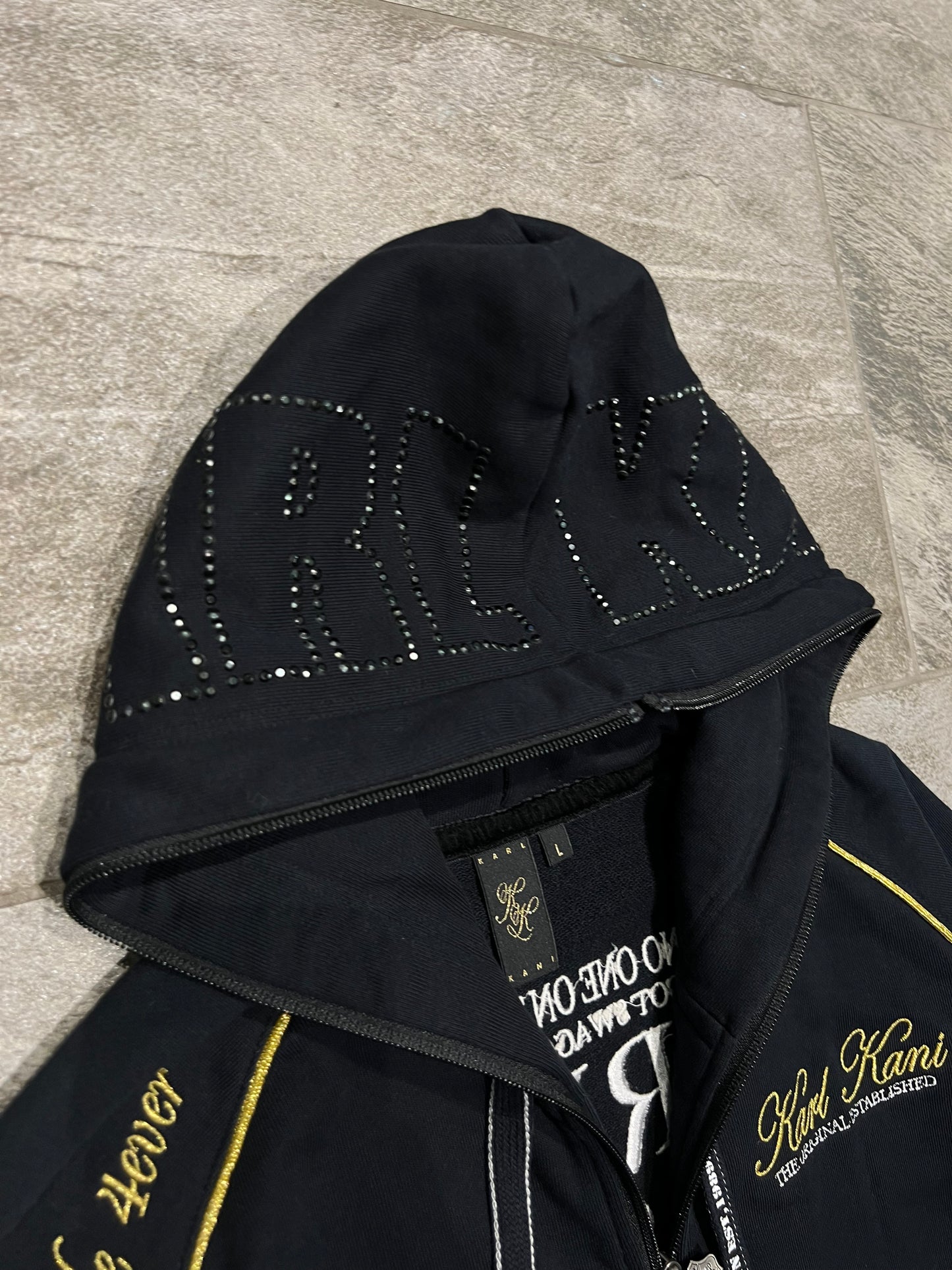 000’s Karl Kani Full Zip Up hoodie
