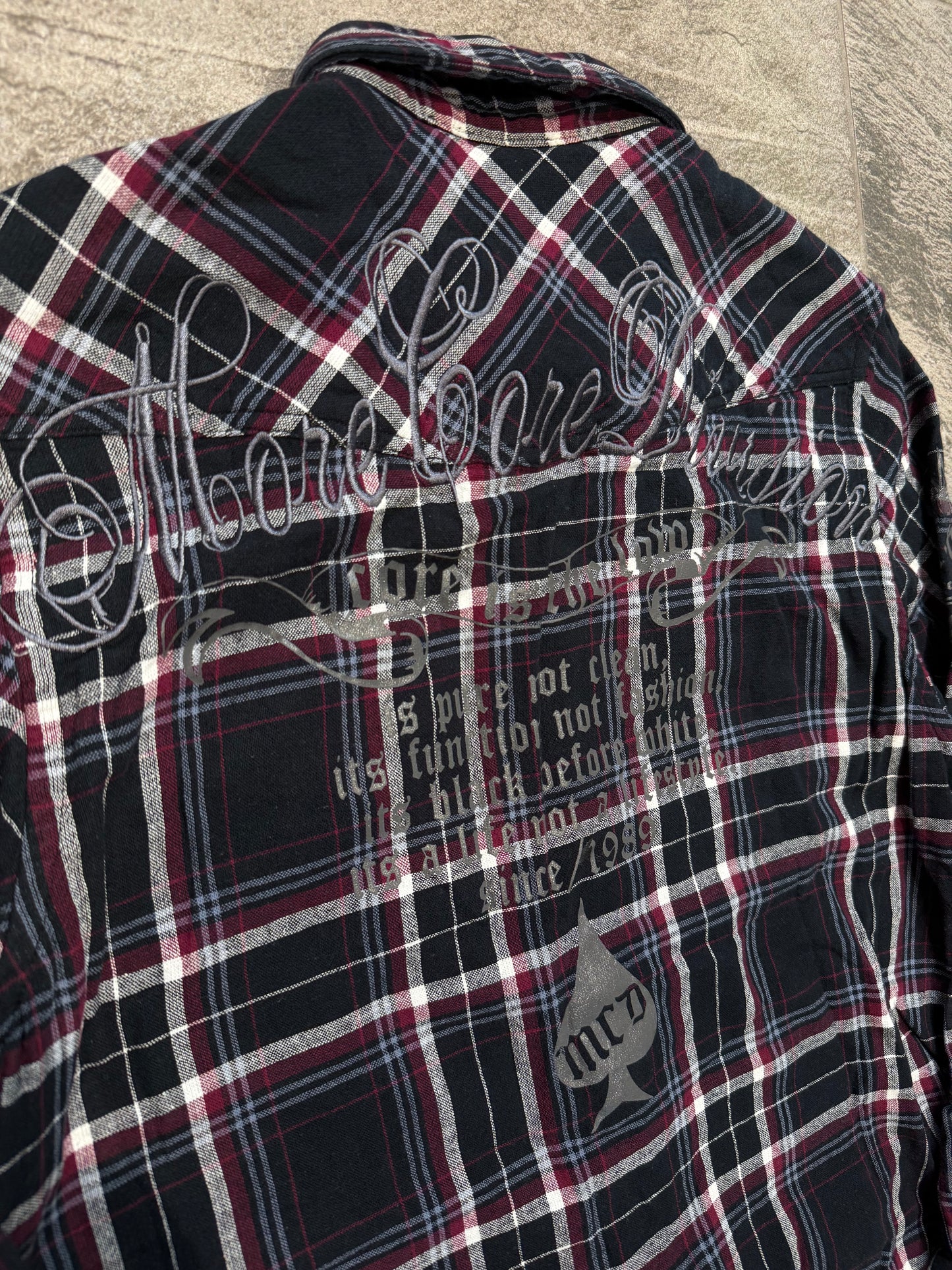 000’s MCD Plaid Flannel (M)