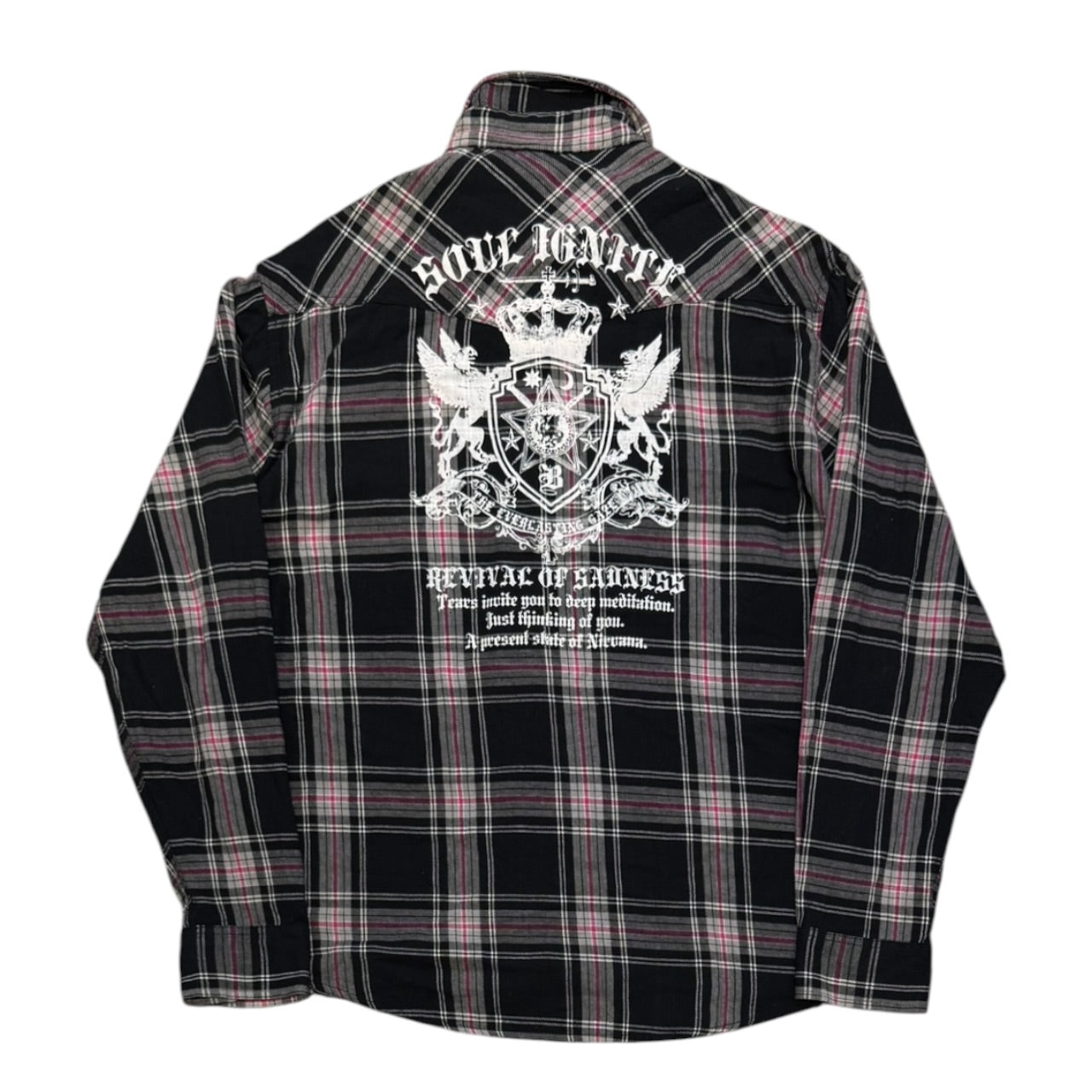 000’s Amore Pure Plaid Flannel (M)
