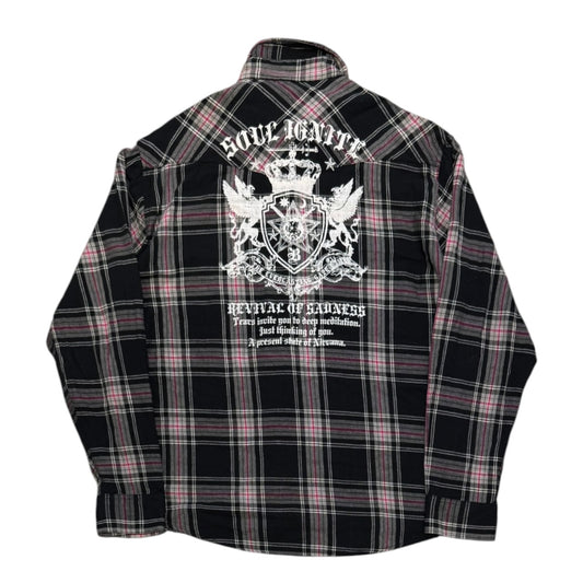 000’s Amore Pure Plaid Flannel (M)