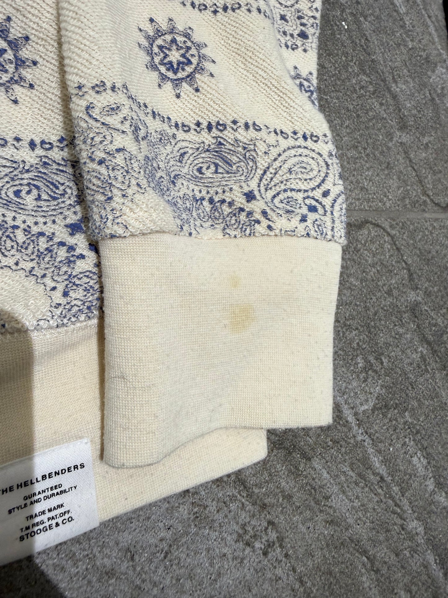000’s Stooge & Co Paisley Hoodie (S)