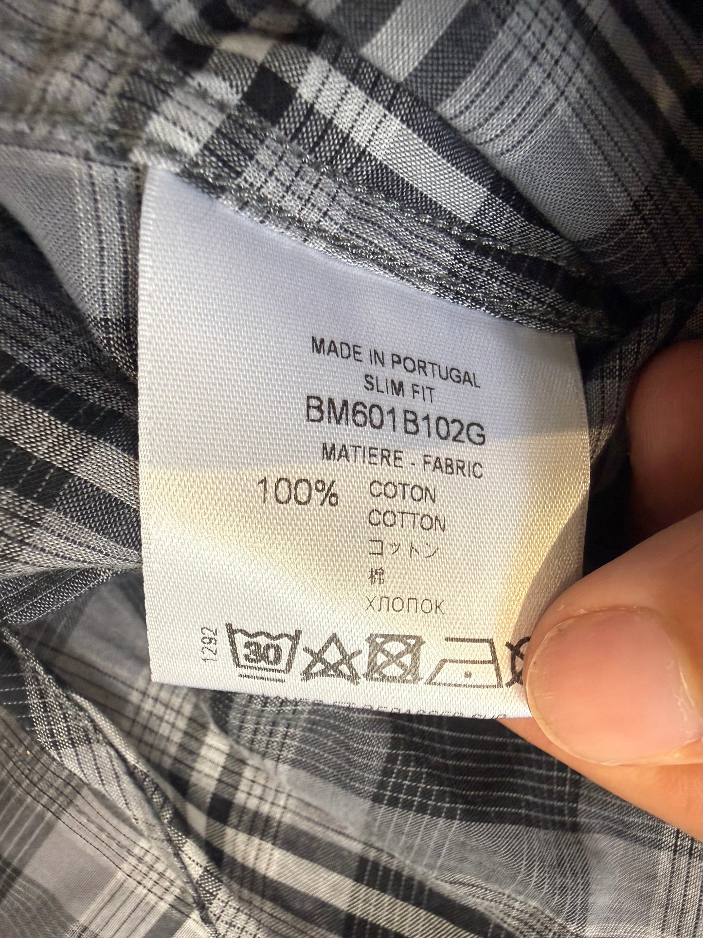 Givenchy Plaid Stars Flannel (L)