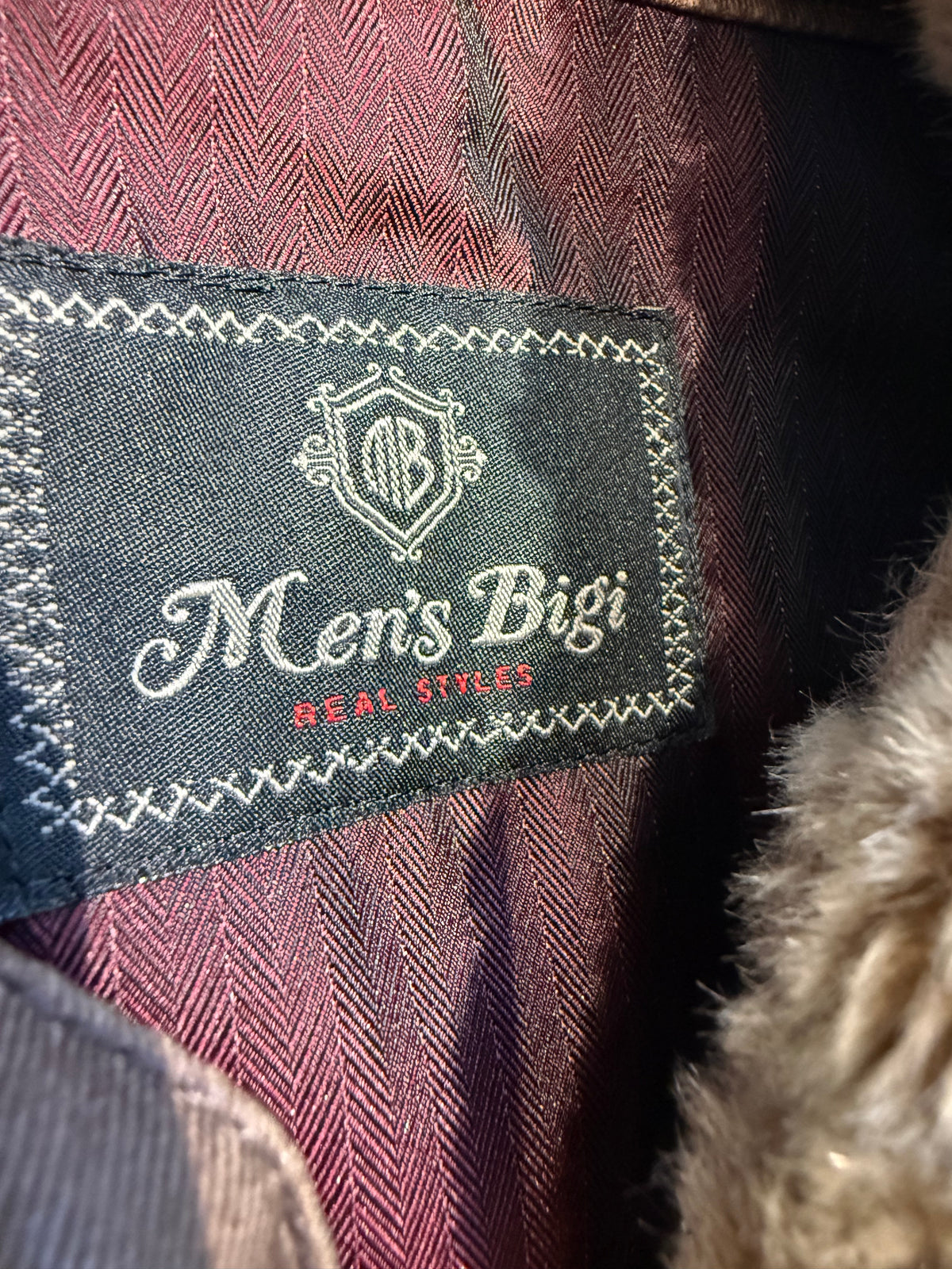 000’s Bigi Fur Collar Jacket (S)