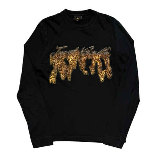 000’s Cavalli Leopard Print Longsleeve Tee (S-M)