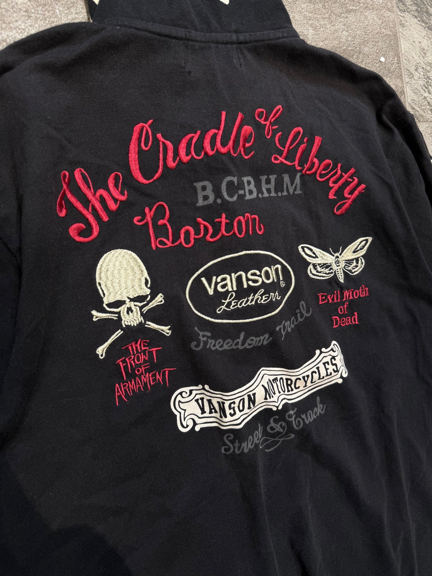 000’s Vanson Skull Polo (M)