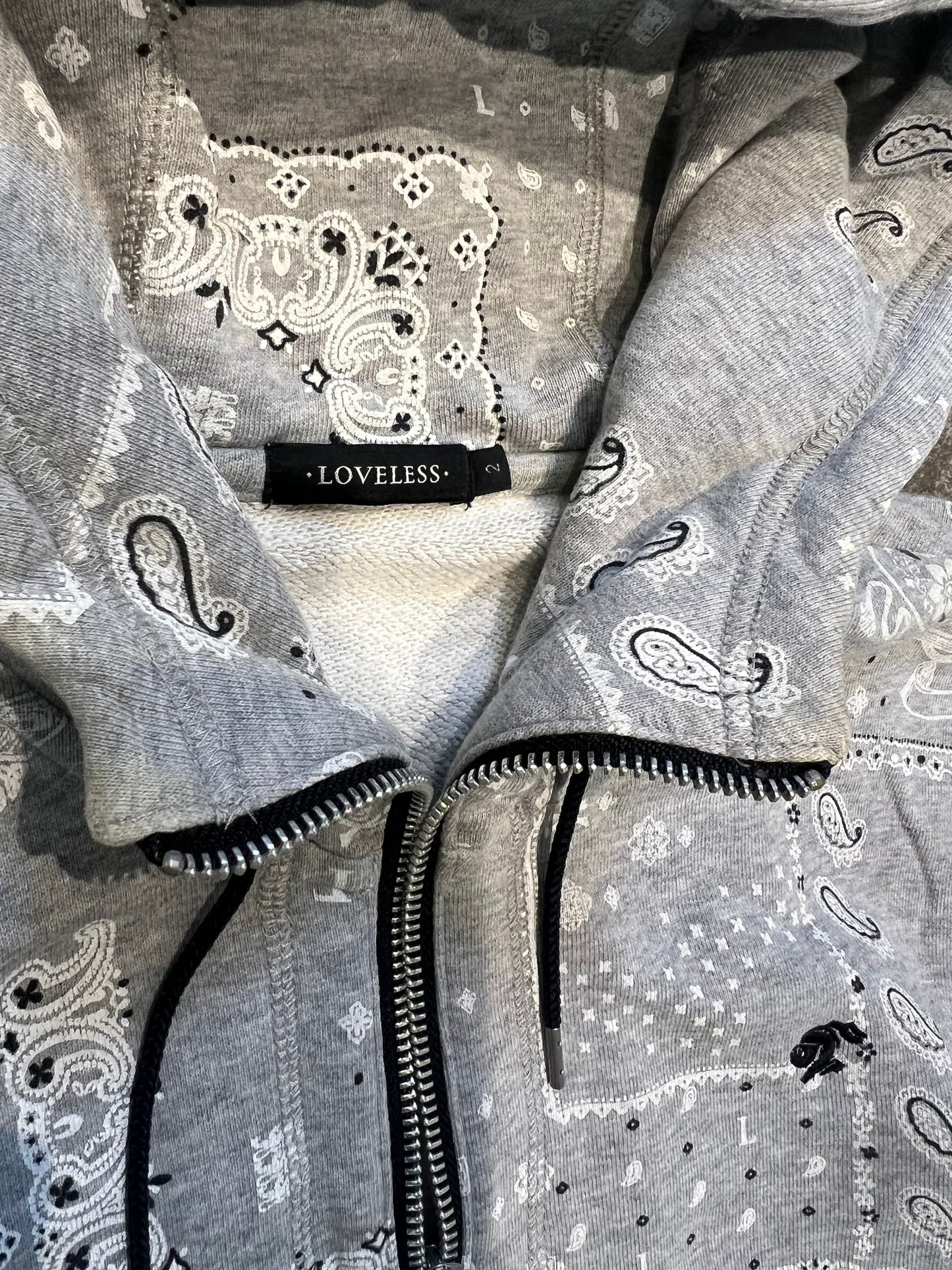 000’s Loveless Zip Up Hoodie