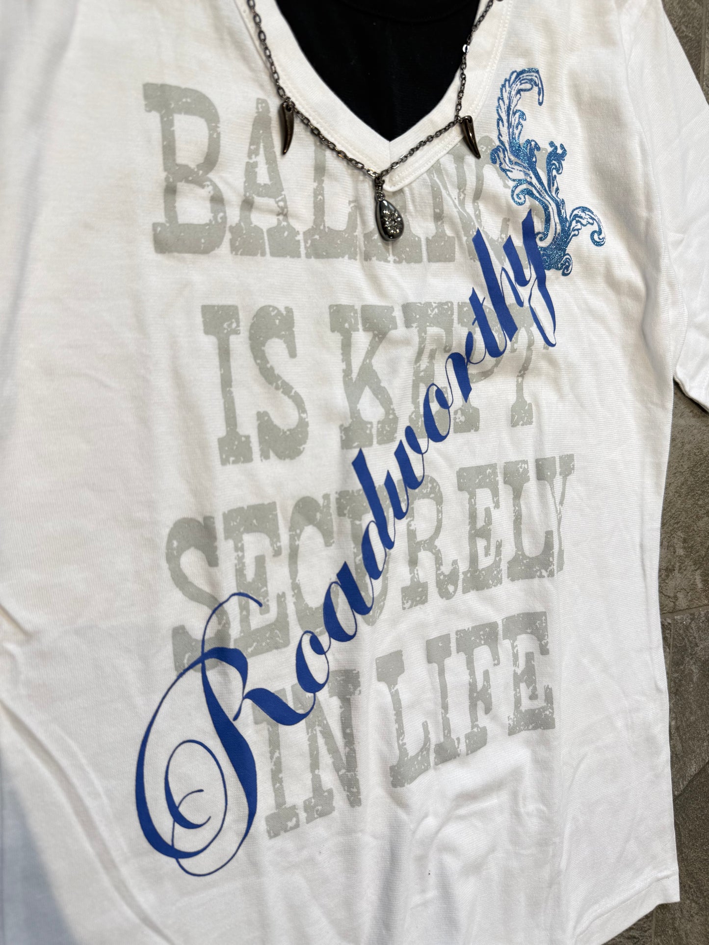 000’s Spinash Chain Tee (L)
