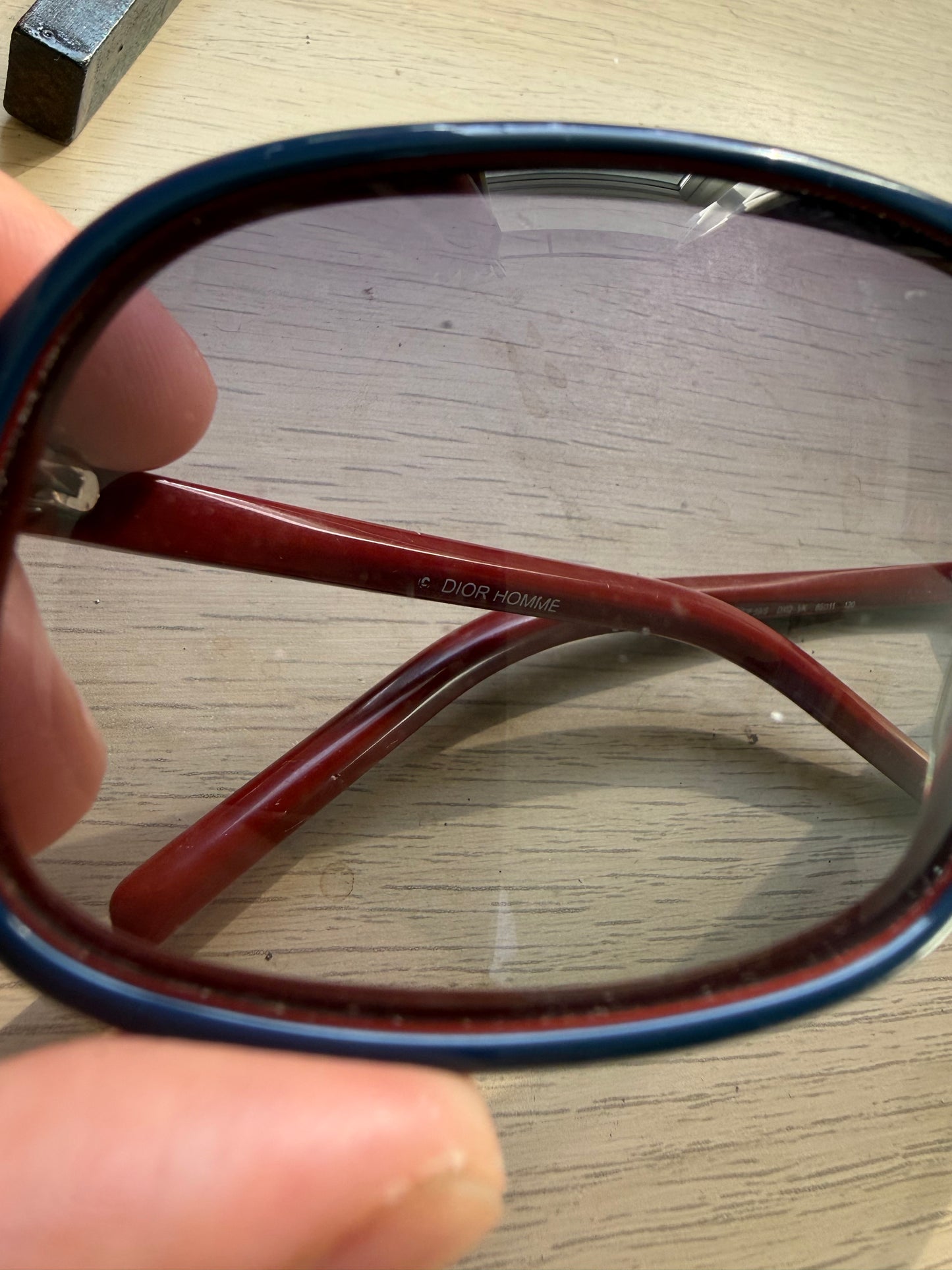 000’s Dior Homme “Black Tie” Aviator Sunglasses
