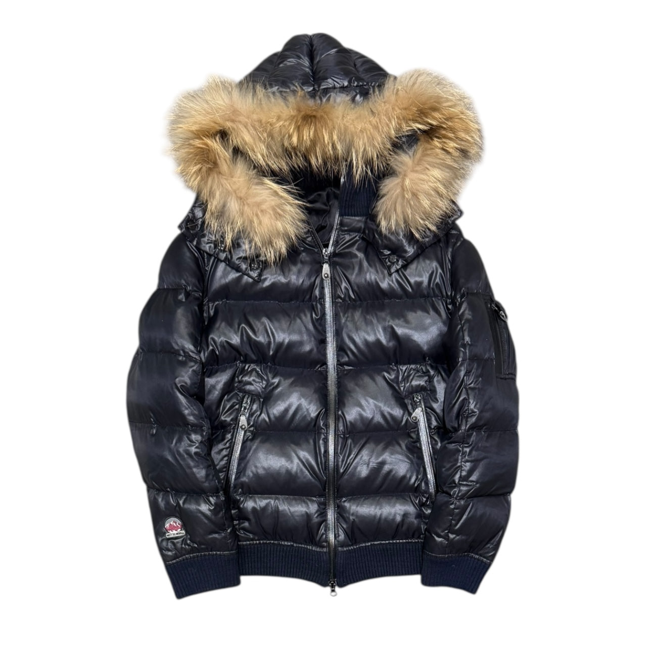 000’s Abahouse Fur Hood Puffer (S-M)