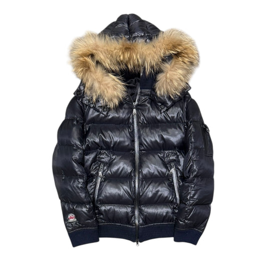 000’s Abahouse Fur Hood Puffer (S-M)