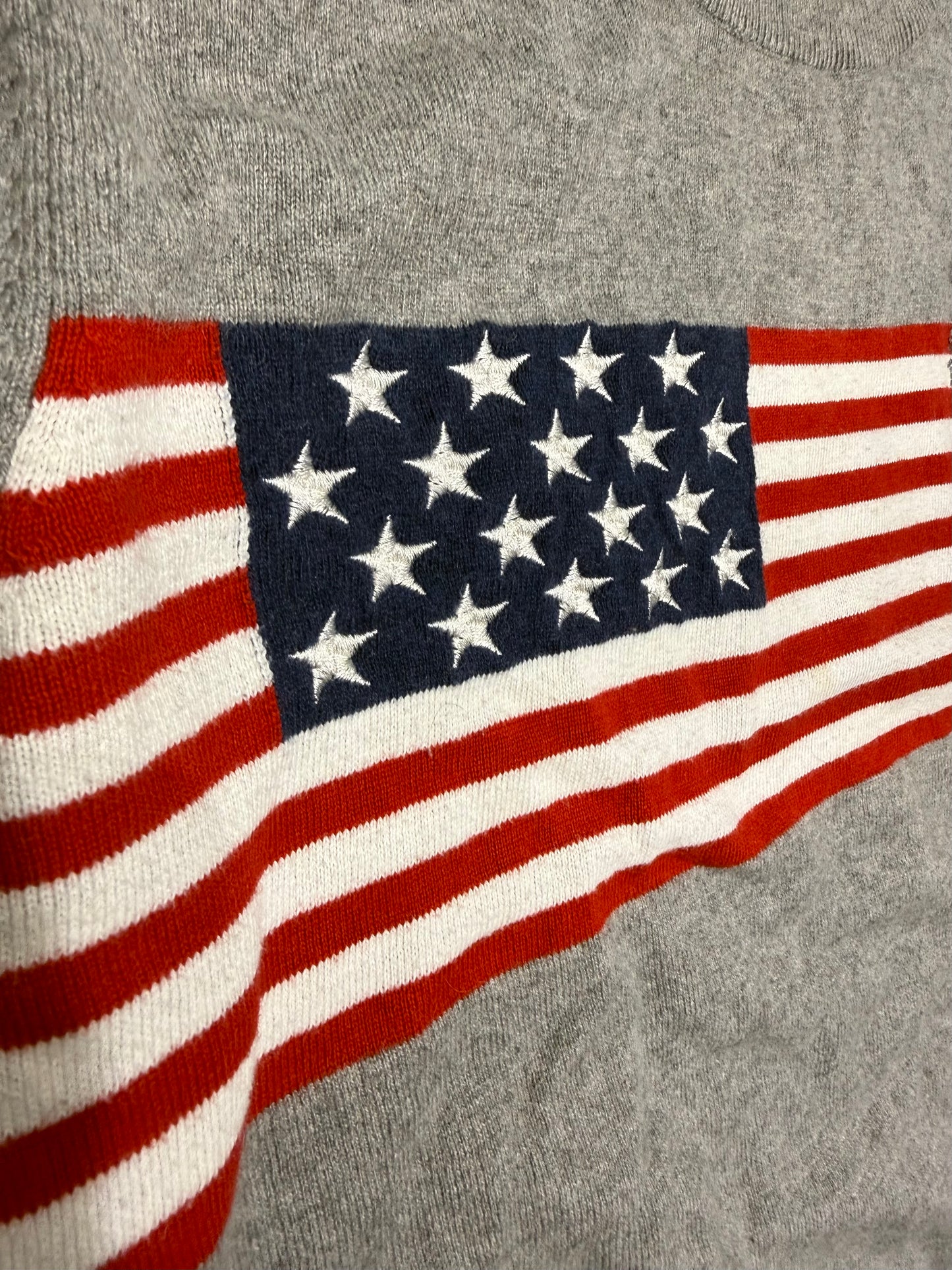 000’s Hydrogen USA Flag Jumper (M)